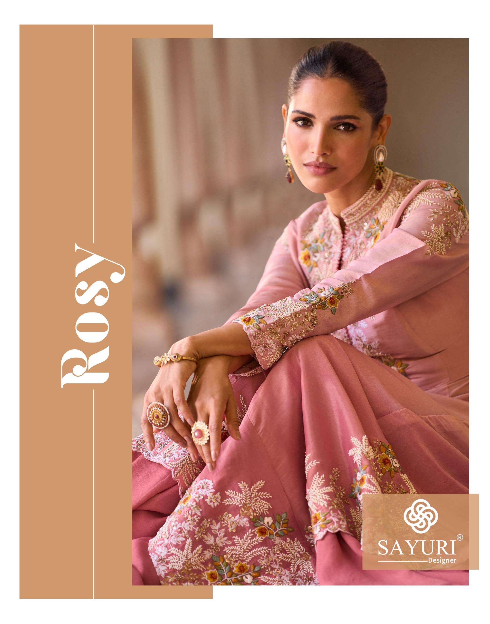 ROSY 3 by SAYURI DESIGNER suit collection manufacturers surat 