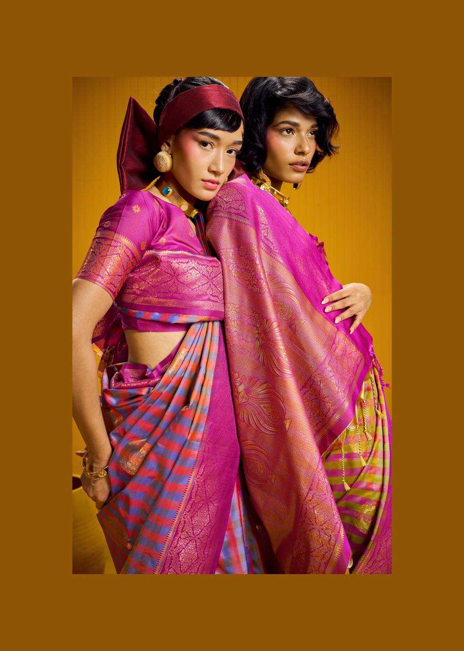 Rubab Series 001 TO 006 by Rajtex saree Collection manufacturer surat 