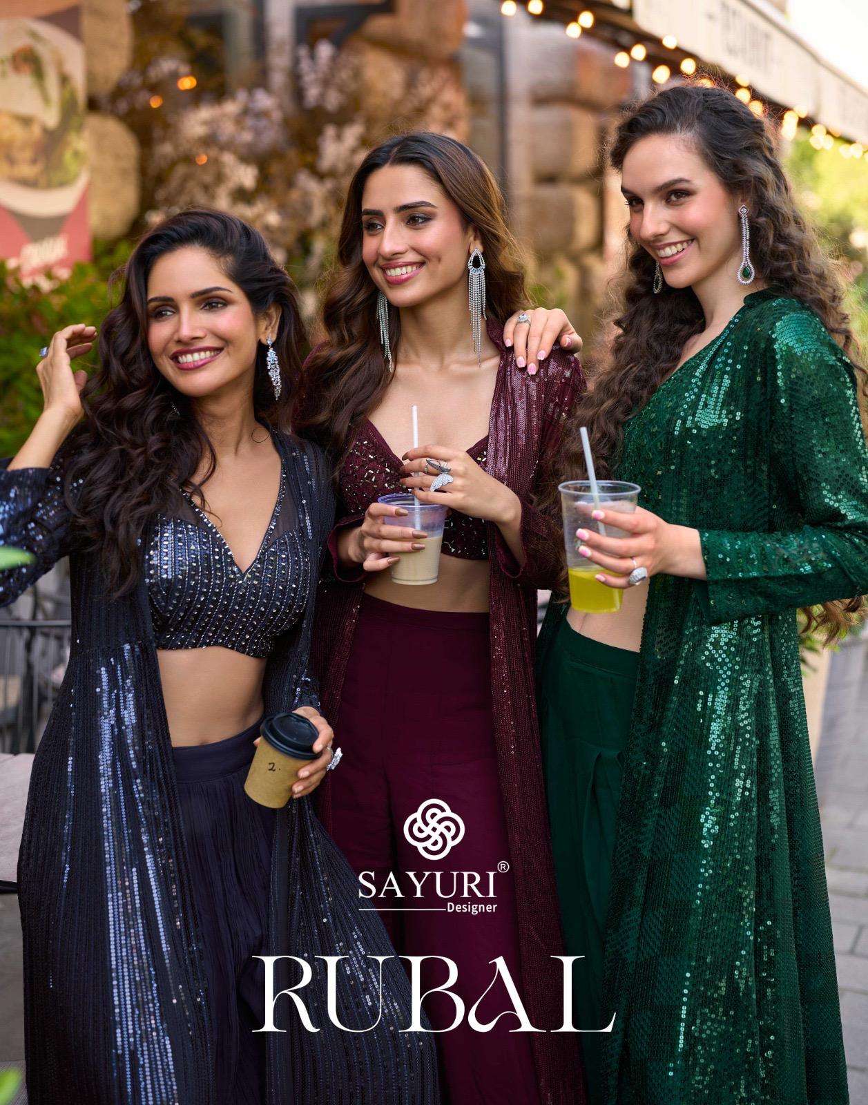 RUBAL by SAYURI DESIGNER lehenga collection manufacturers surat 