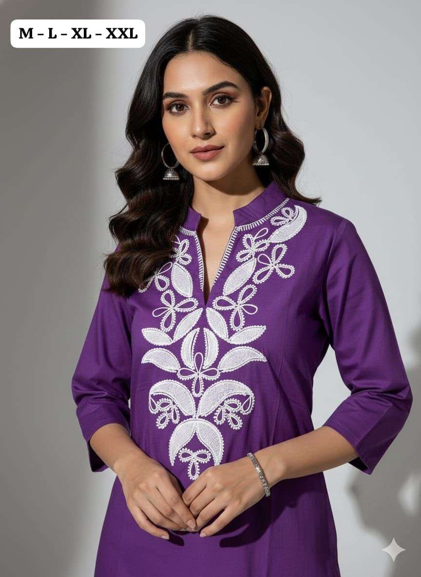 Short Kurti OFFICE COLLAGE Wear collection manufacturers surat 