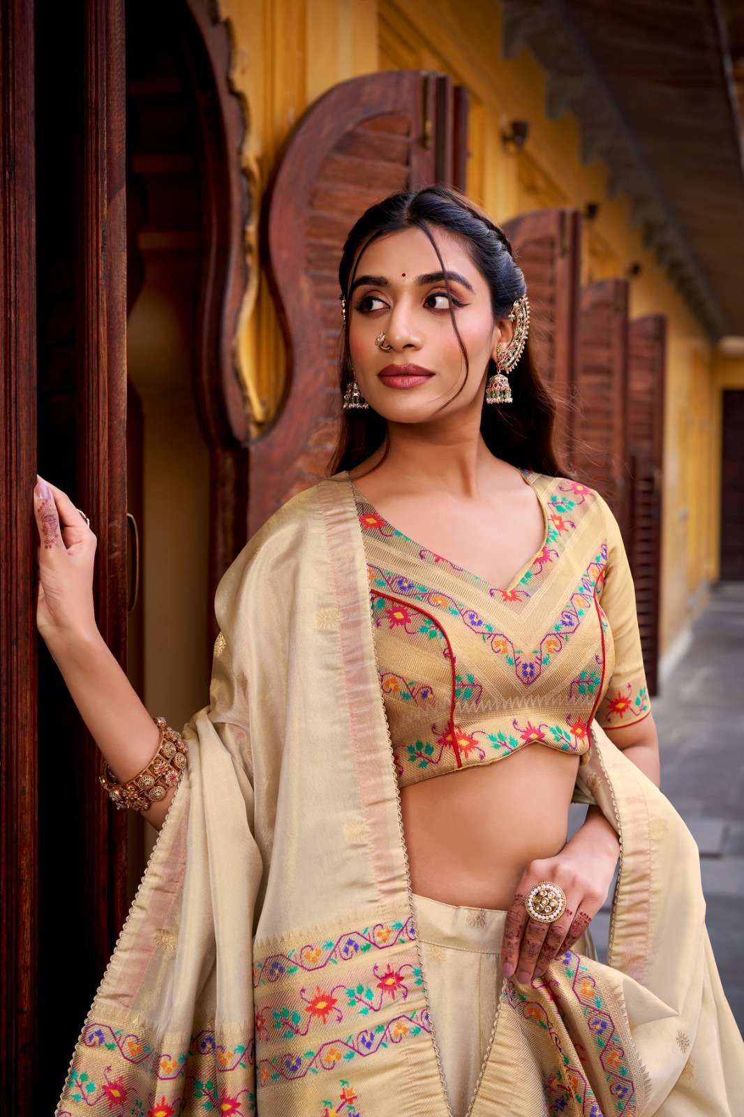 SHRAVYA by Paithani Lehenga Collection manufacturer surat 