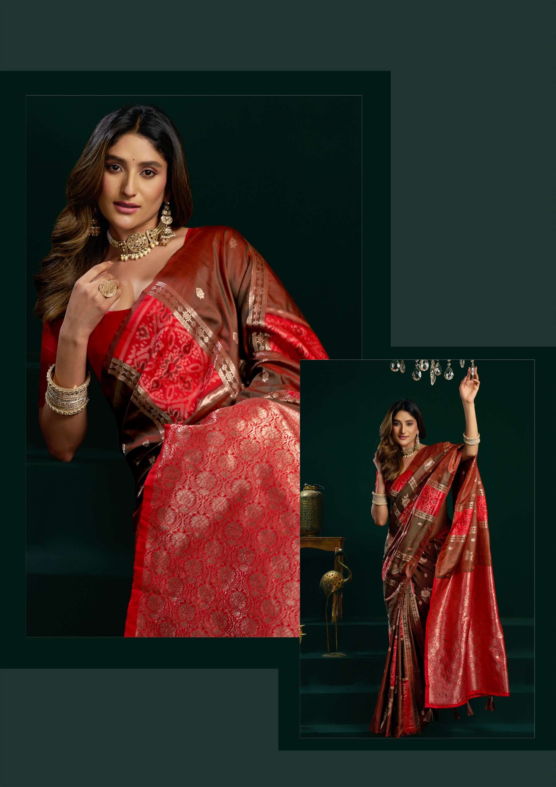 Swara Series 3201  To  3206 by  Gobuni saree Collection manufacturer surat 