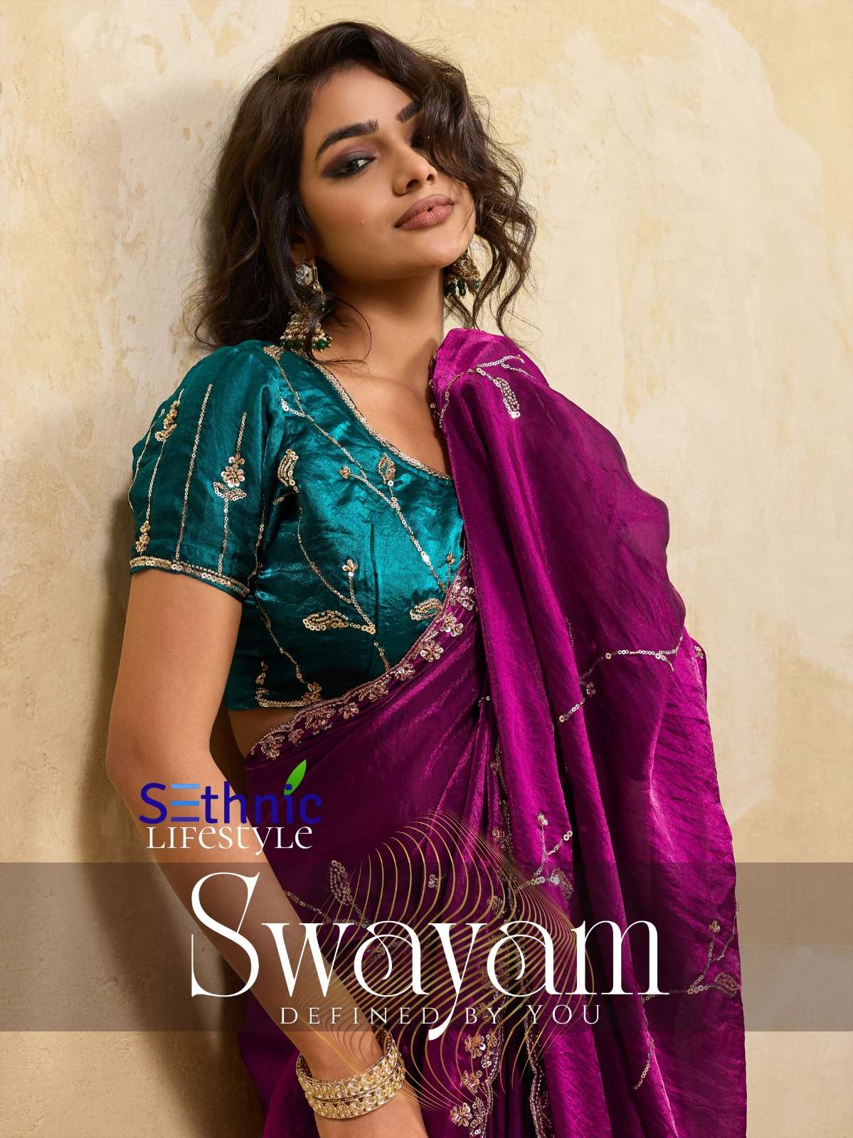 Swayam Series 109001 TO 109008 by  Sethnic Lifestyle saree Collection manufacturer surat 