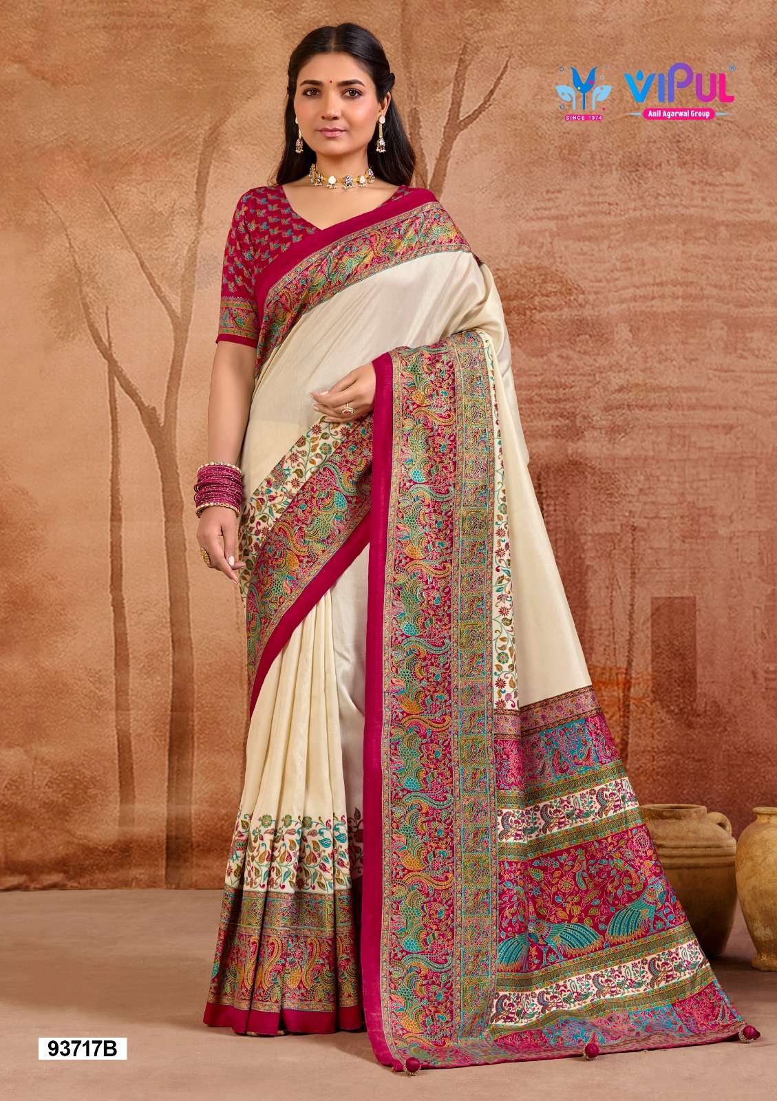 Vipul saree A Collection manufacturer surat 