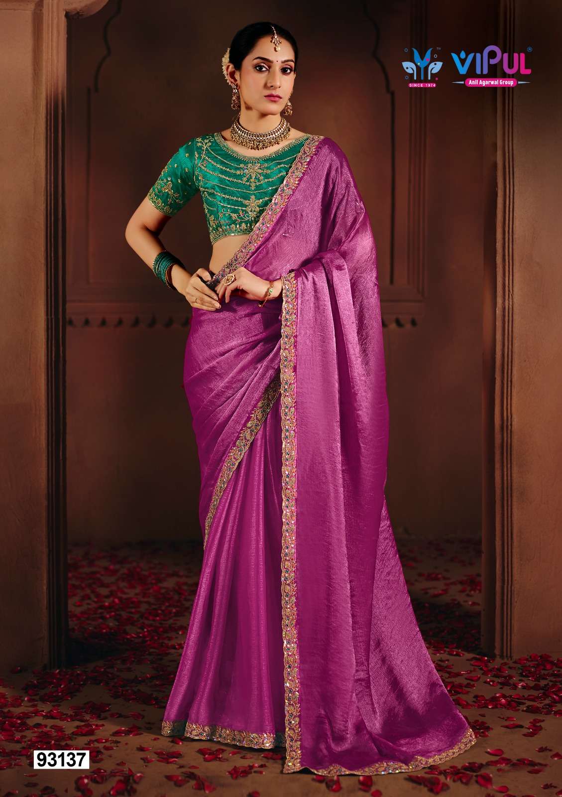 Vipul saree Chiffon saree Collection manufacturer surat 