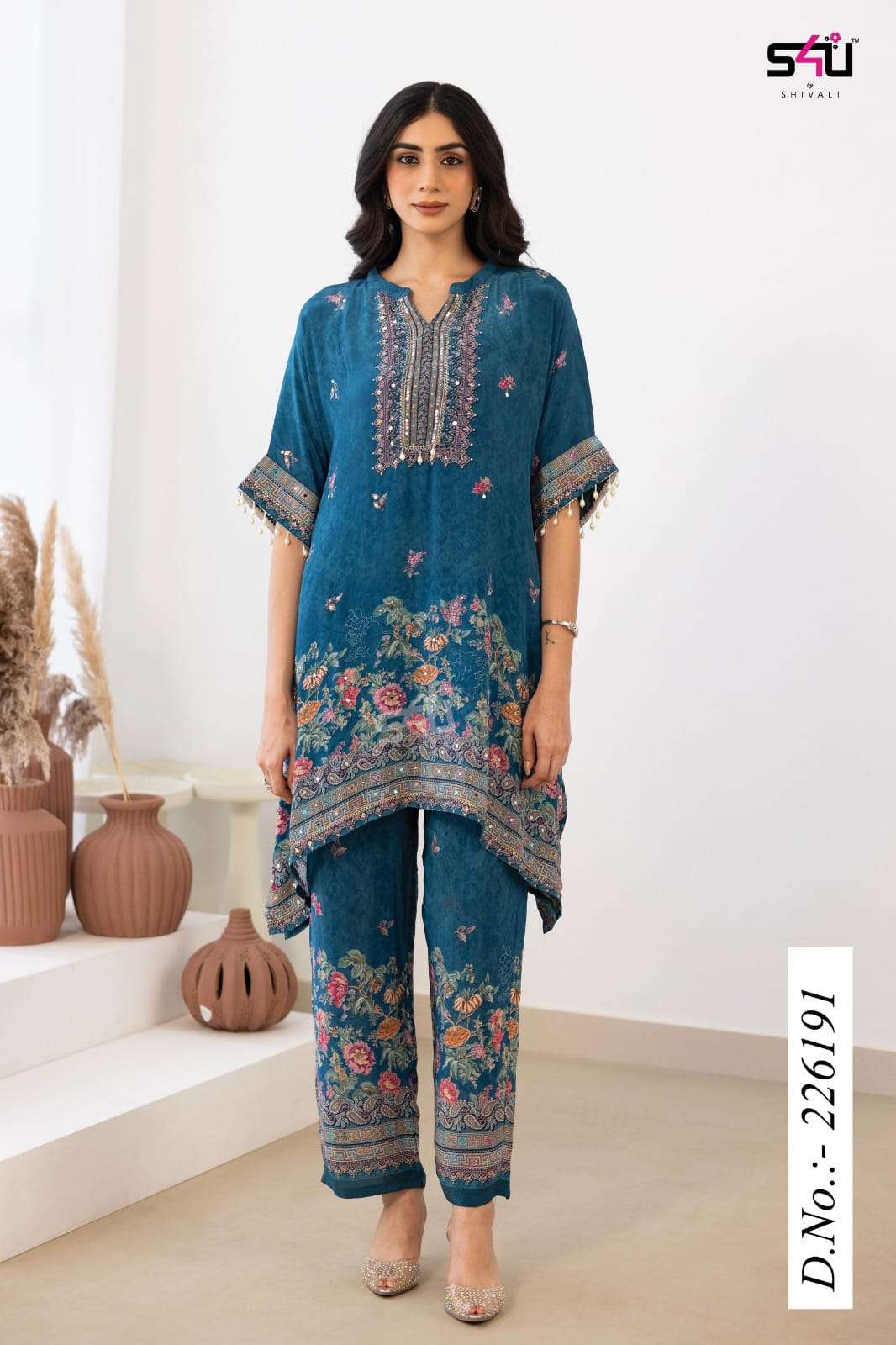 1017992 226191 F KAFTAN BOTTOM  kurti collection manufacturers surat 