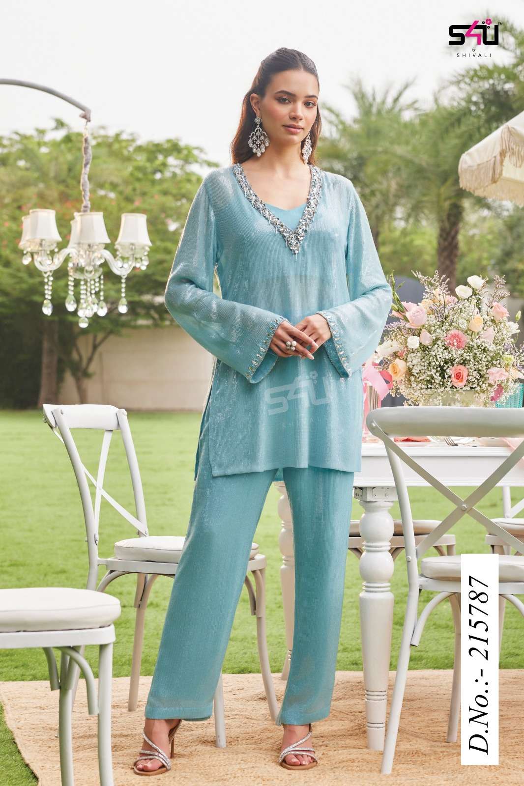 14015186 215787 F CO ORD SET  collection manufacturers surat 