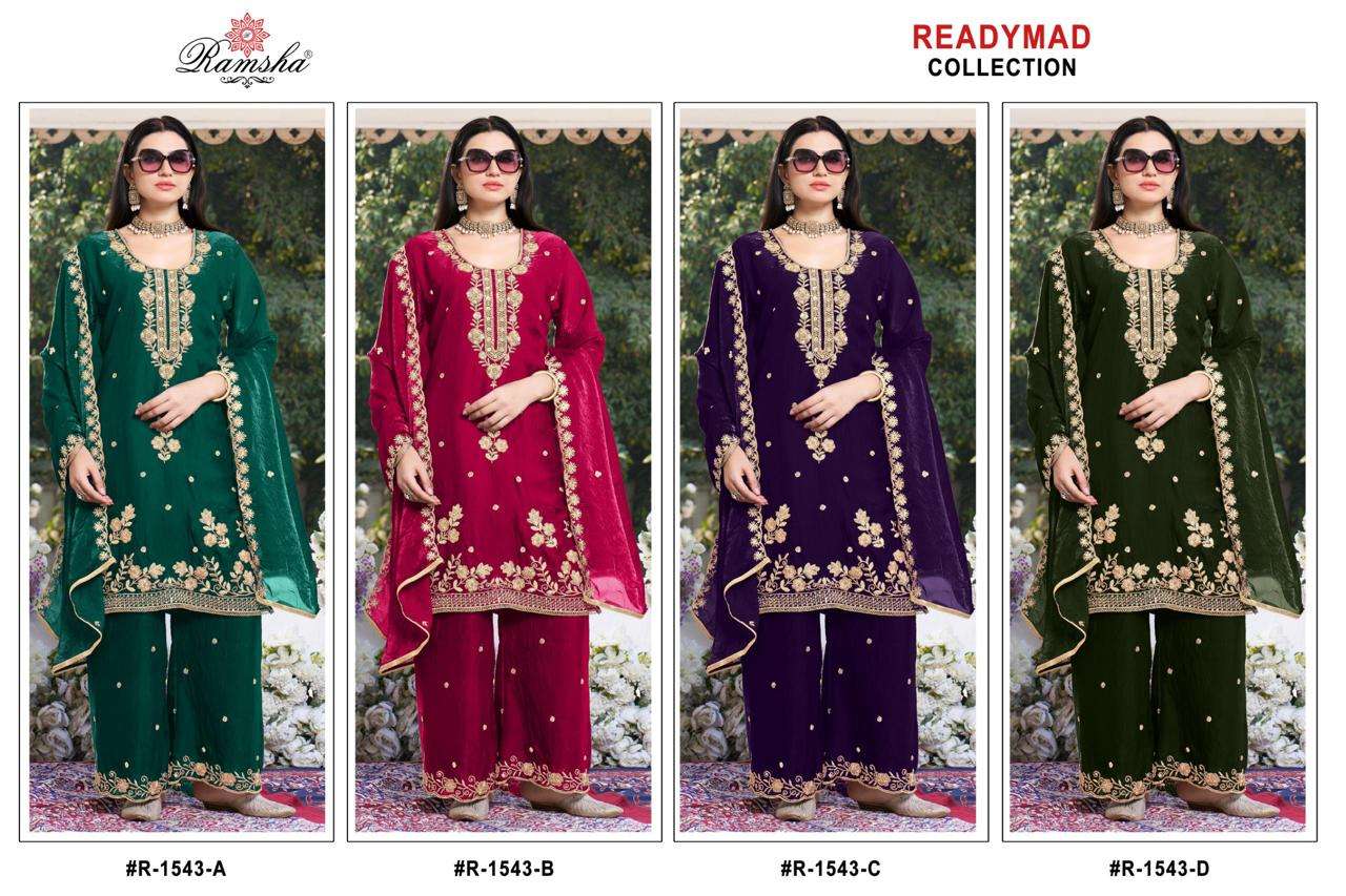 1541 1542 1543 1544 nx By RAMSHA suit collection manufacturers surat       .