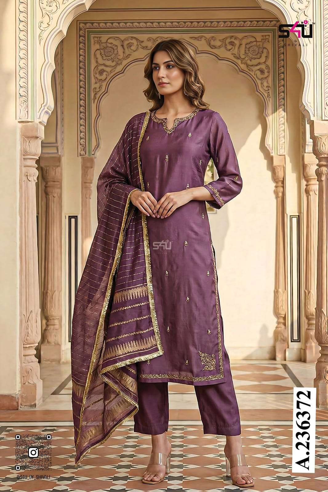 236372 LAVANDER 236372 LAVANDER kurti collection manufacturers surat  collection manufacturers surat...