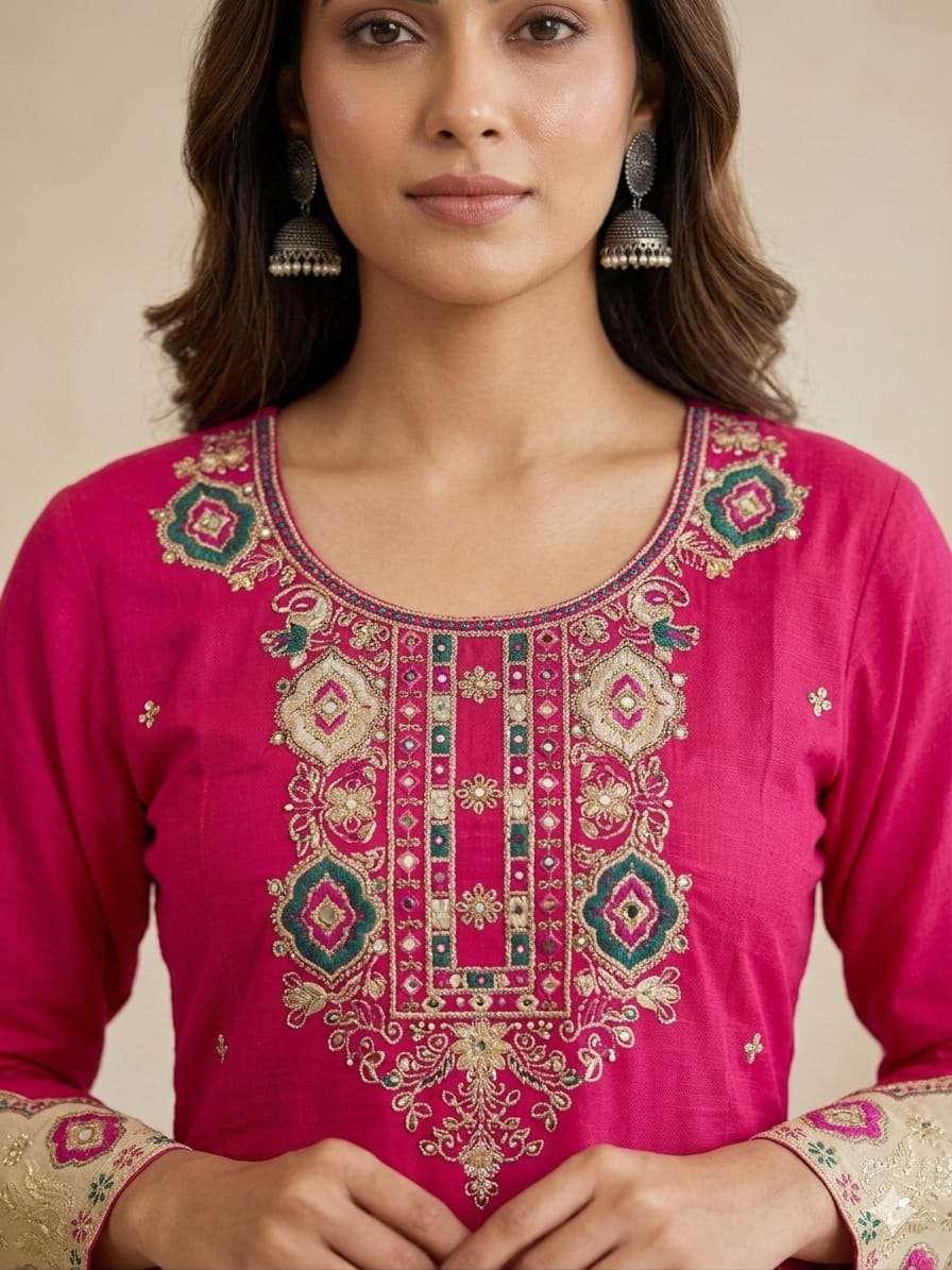 3 PIECE KURTI PLAZZO DUPATTA collection manufacturers surat