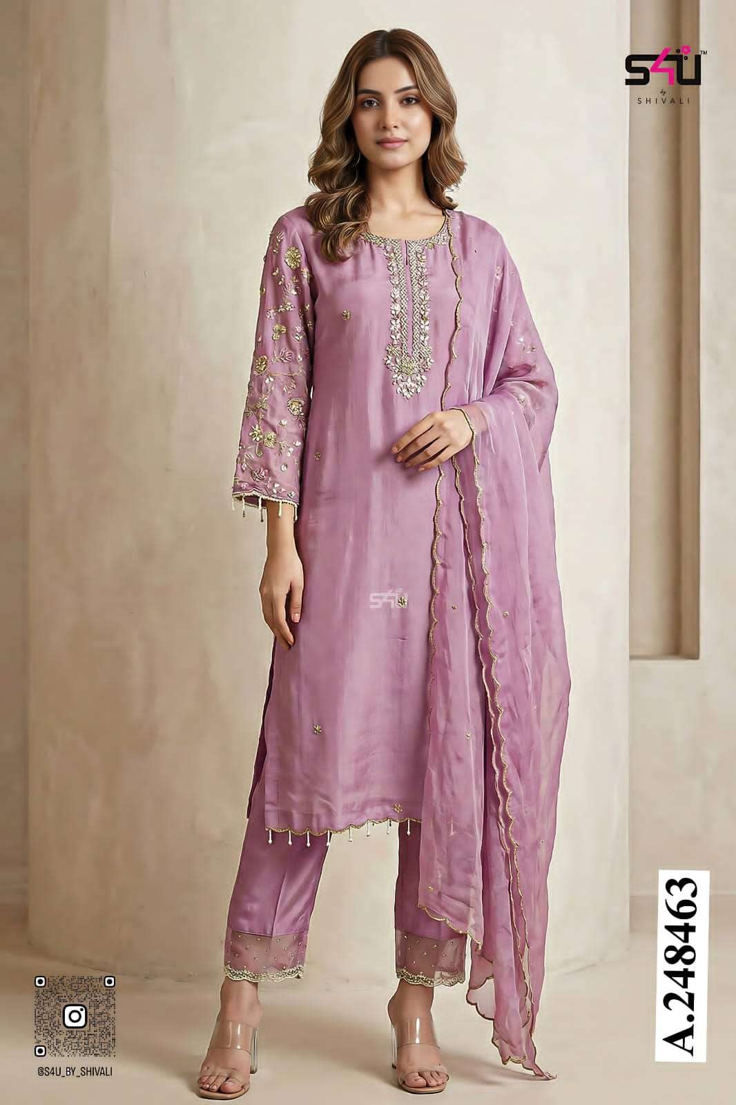 9019593 238463 F KURTI DUPATTA BOTTOM  collection manufacturers surat 