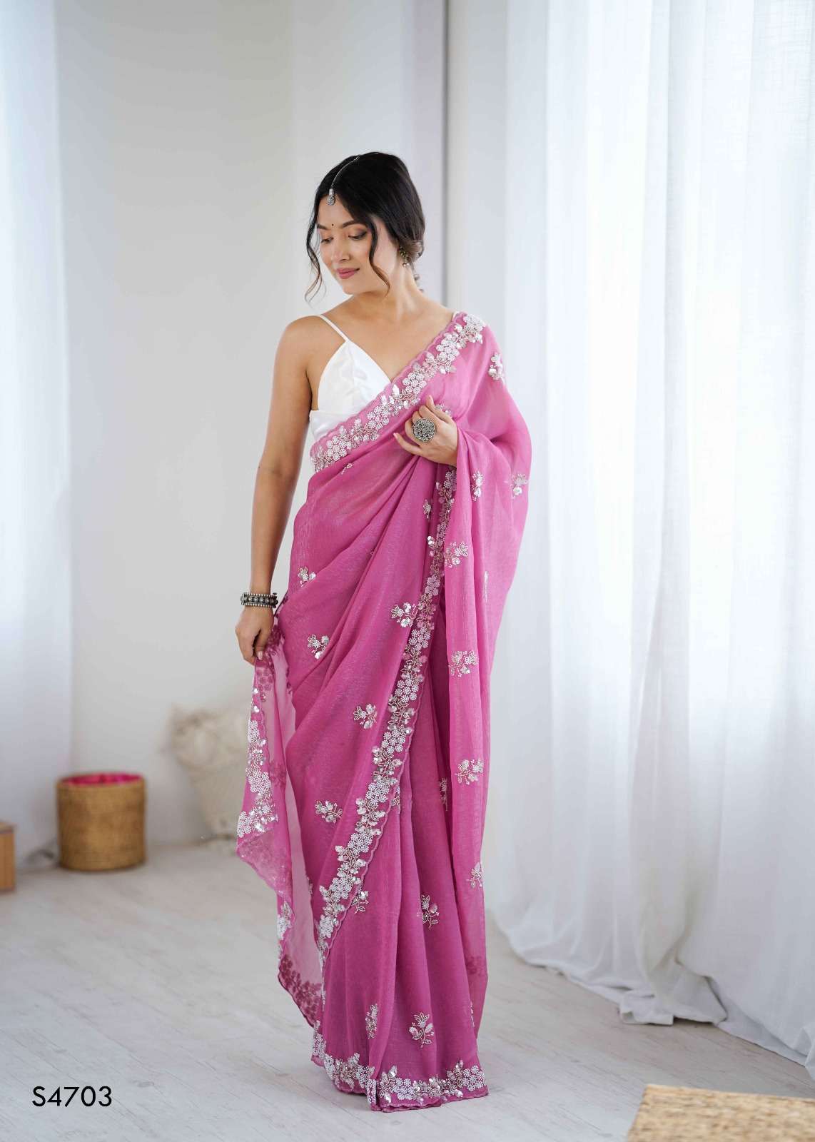 AAHELI  FESTIVE WEAR SAREE COLLECTION manufacturers surat 