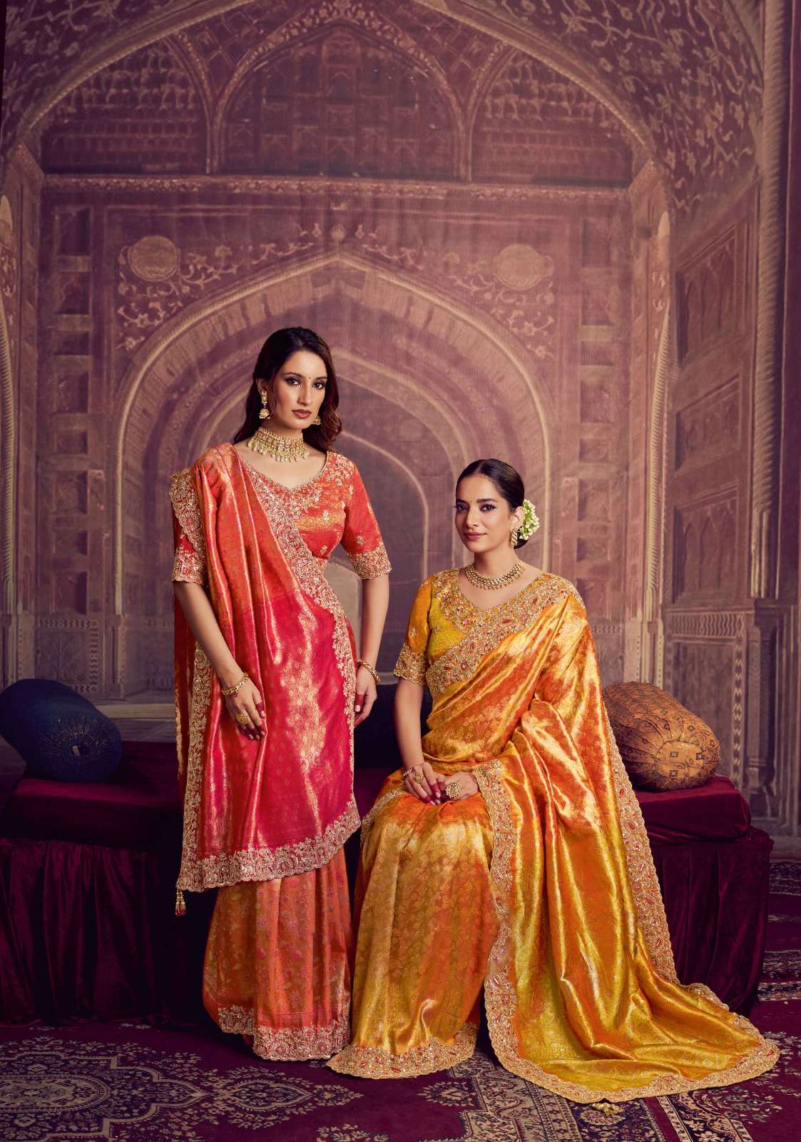 AARADHYA by MAHOTSAV saree Collection manufacturer surat 