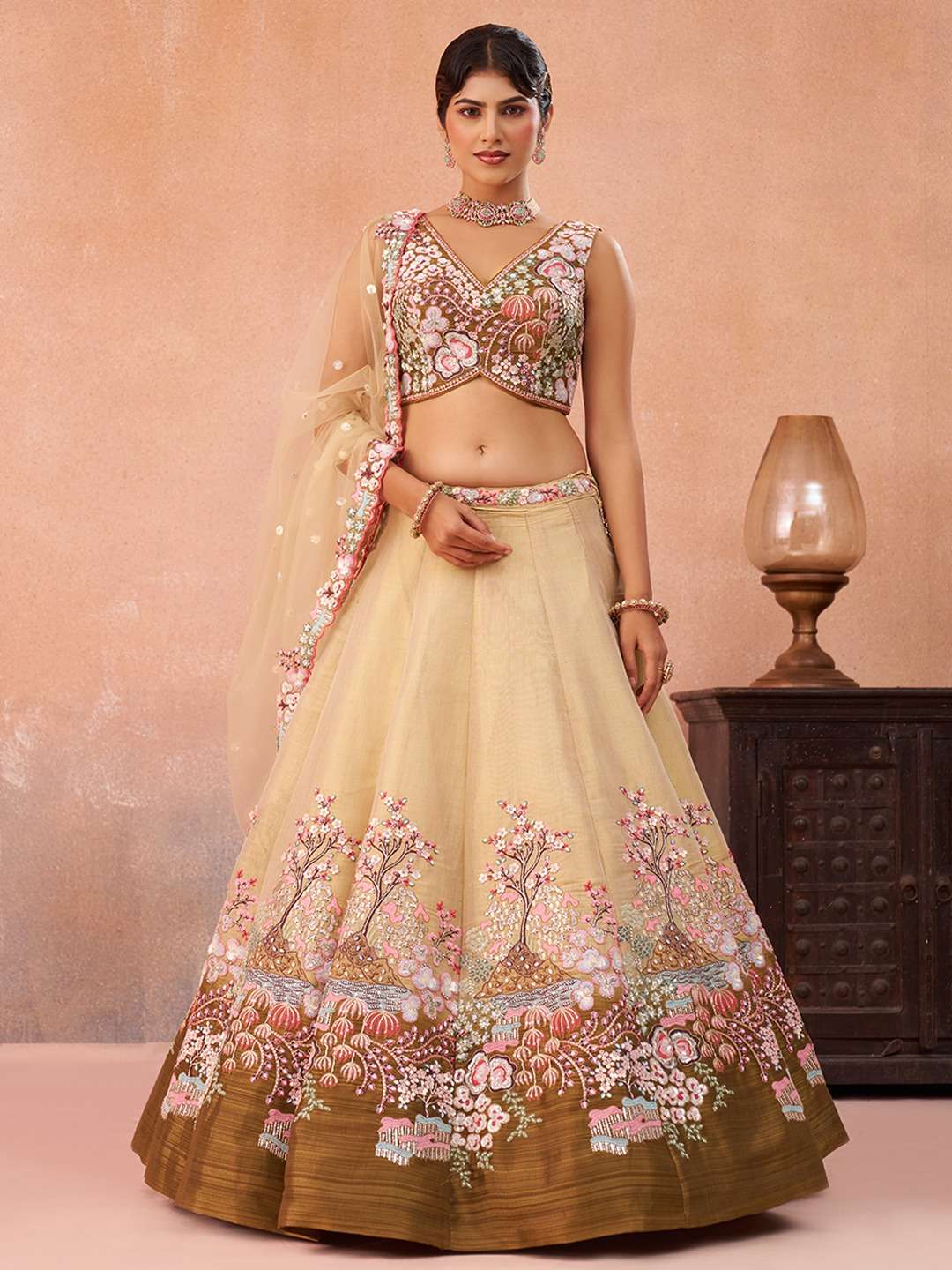 ADORN CRAFT 6131 LEHENGA CHOLI collection  Manufacturers surat 