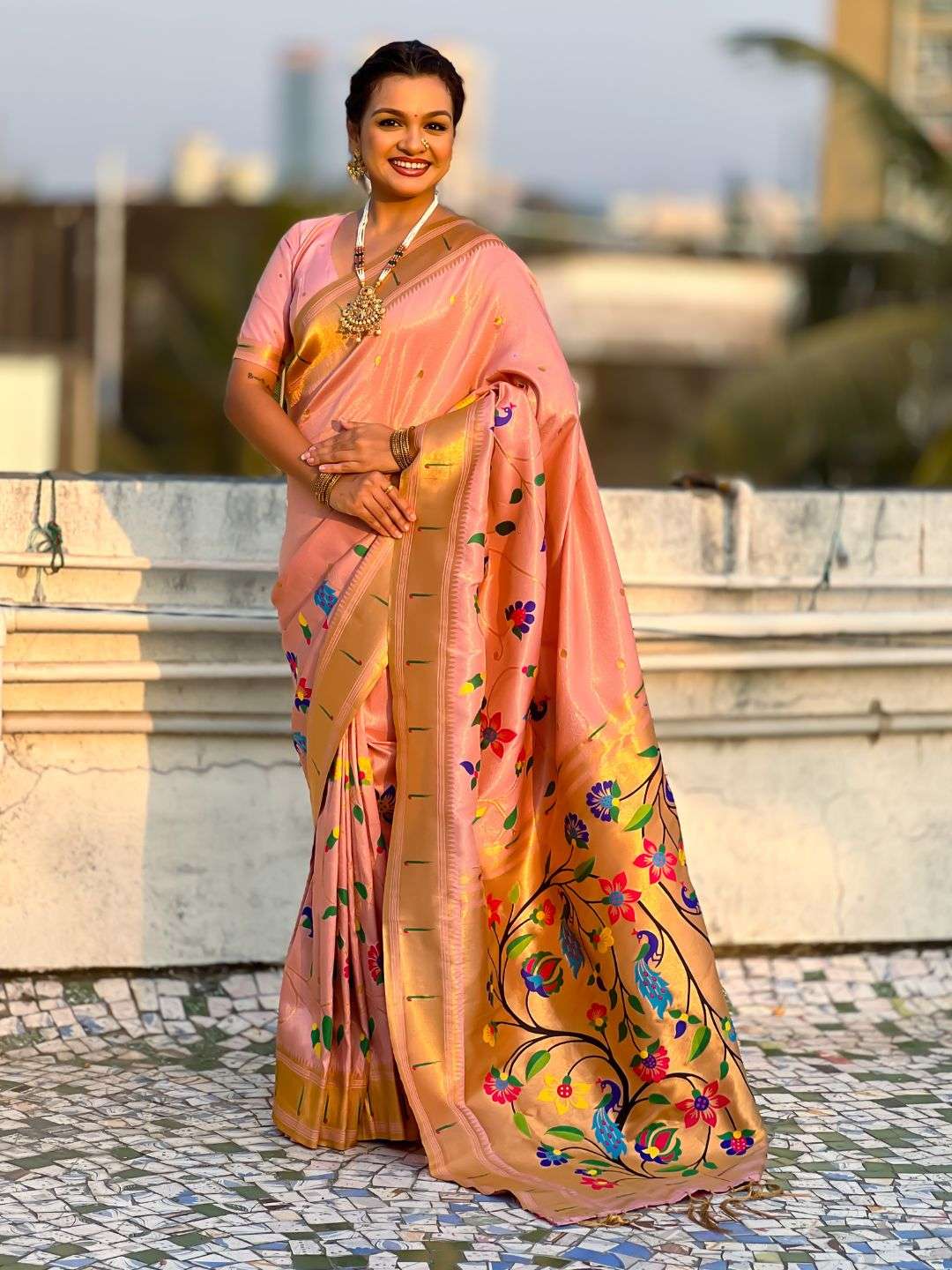 ARPITA PAITHANI SAREE collection manufacturers surat 