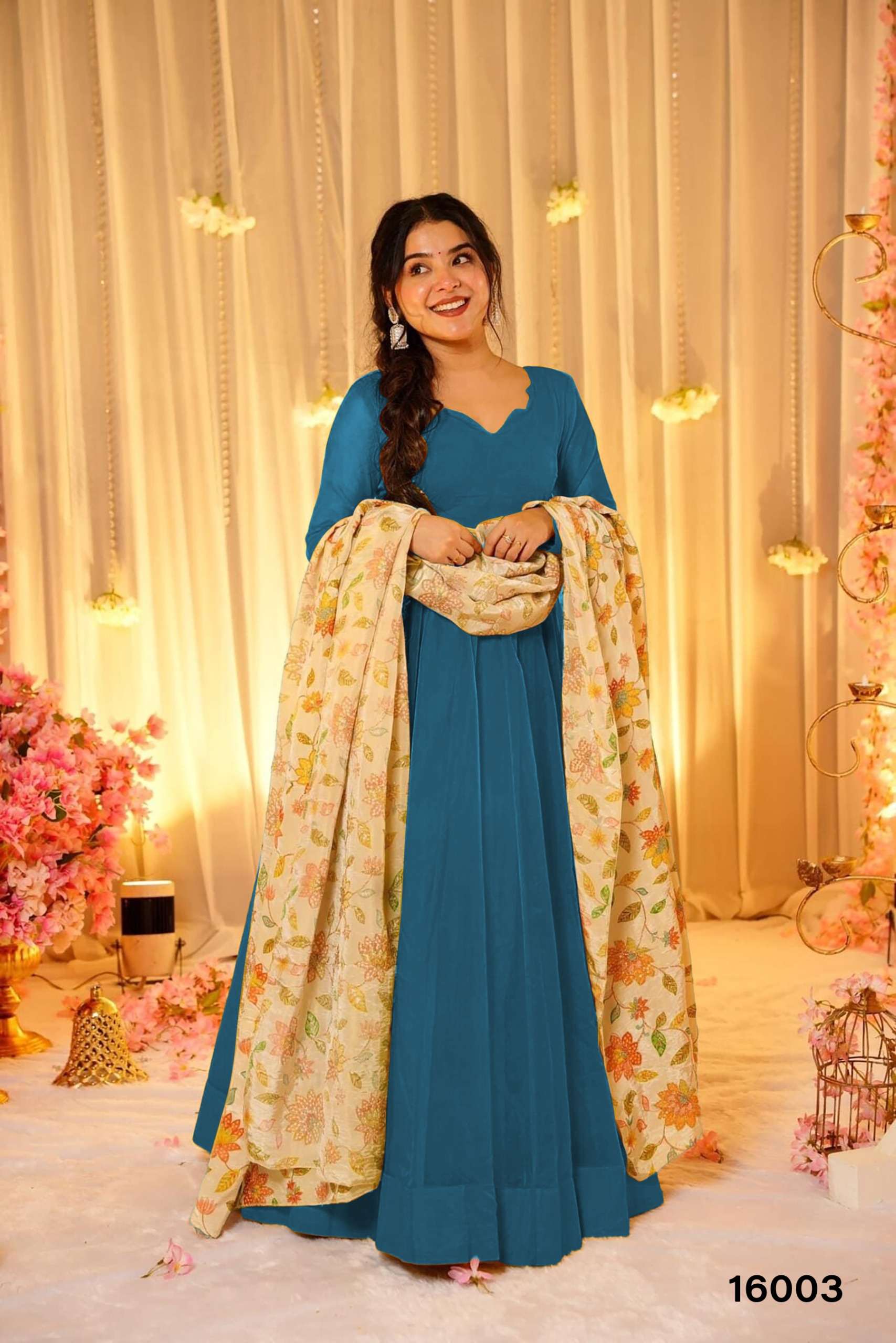 Clora vol 16 gown collection manufacturers surat 