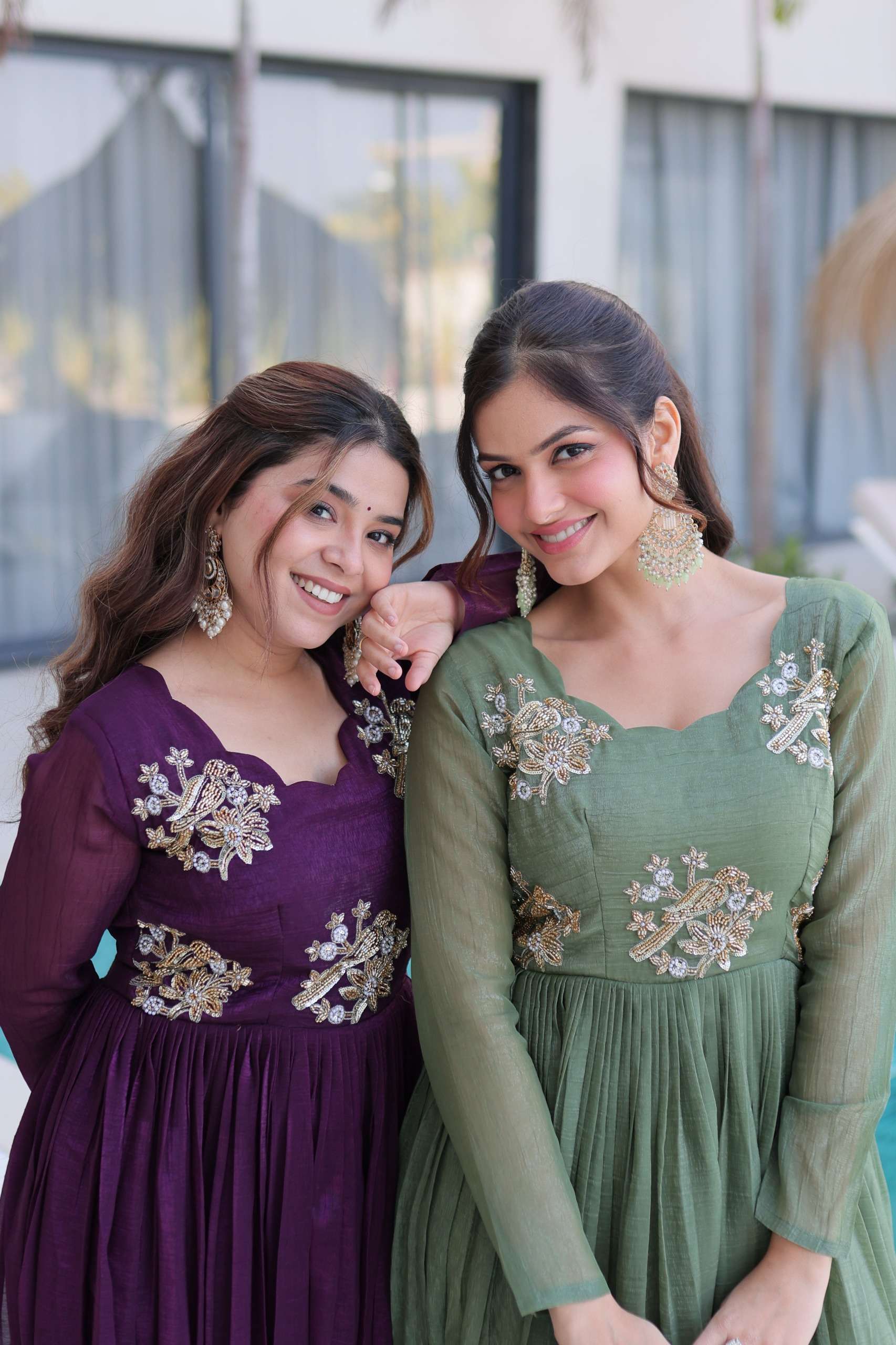 Code KA 1222 READYMADE GOWN collection manufacturers surat 