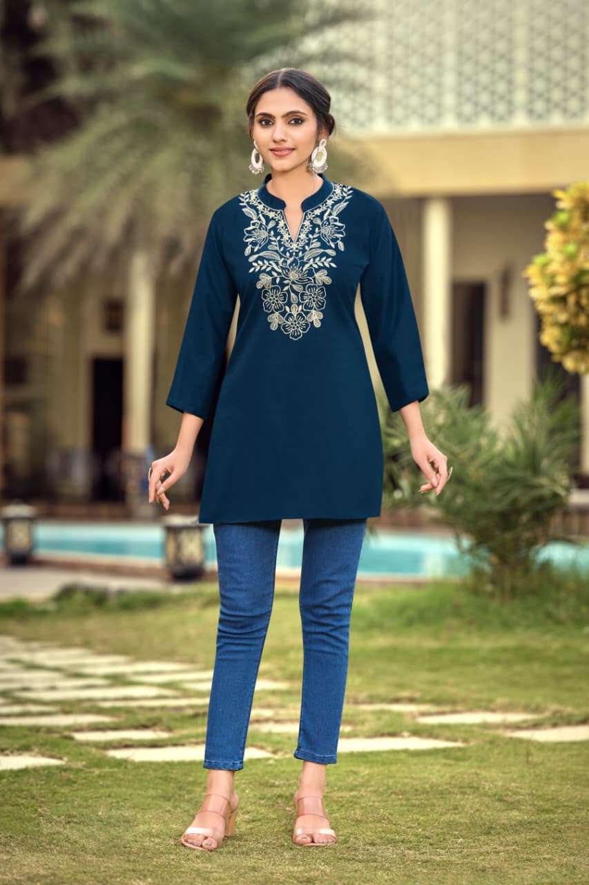 COTTON CANDY by TIPS TOPS kurti collection manufacturers surat 