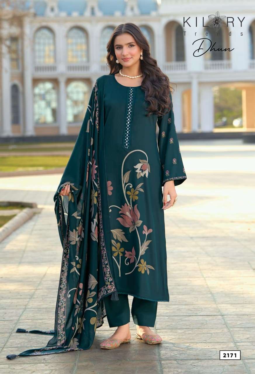 DHUN by KILORY TRENDS Suit collection manufacturers surat 