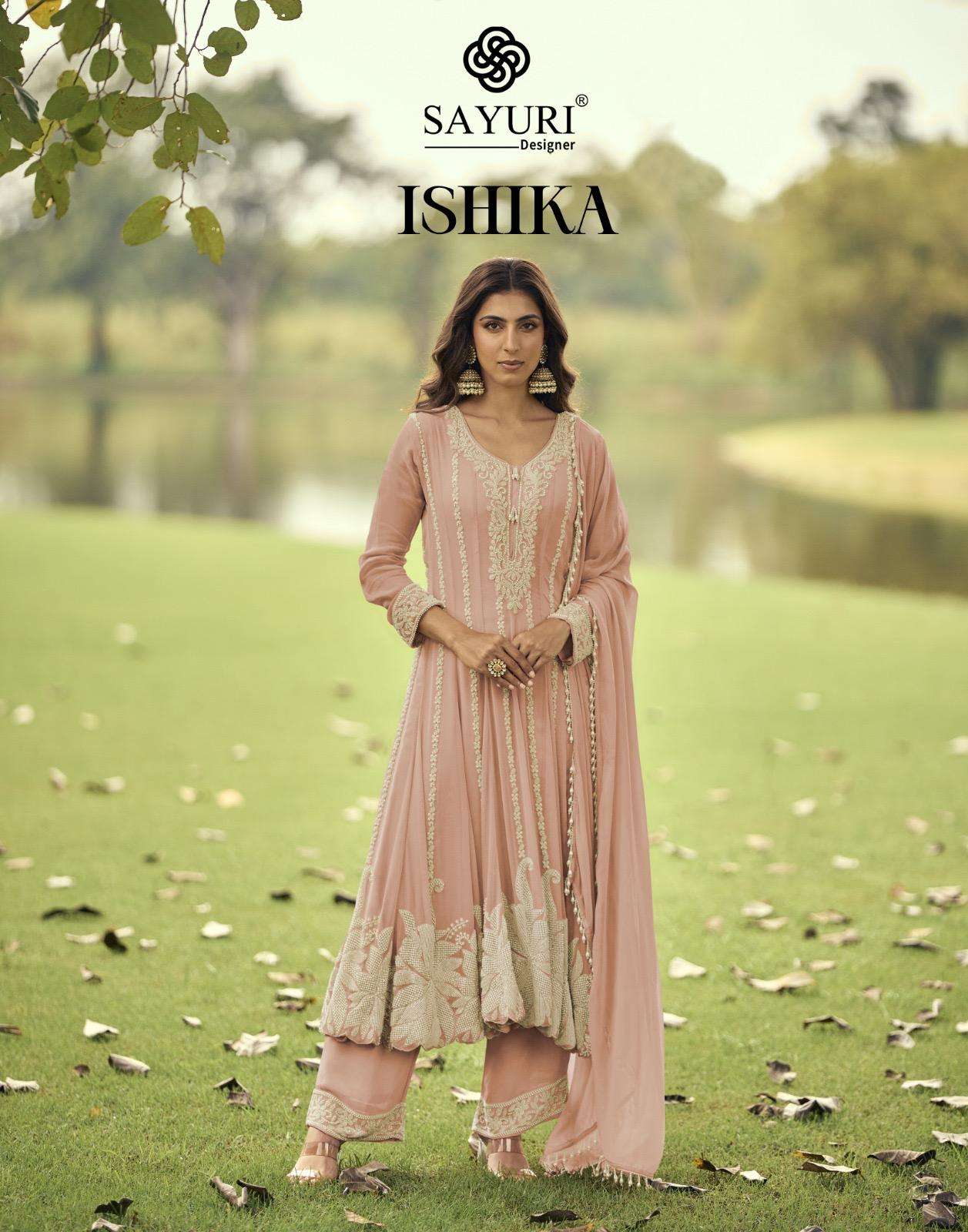 ISHIKA 1 by SAYURI DESIGNER suit collection manufacturers surat 