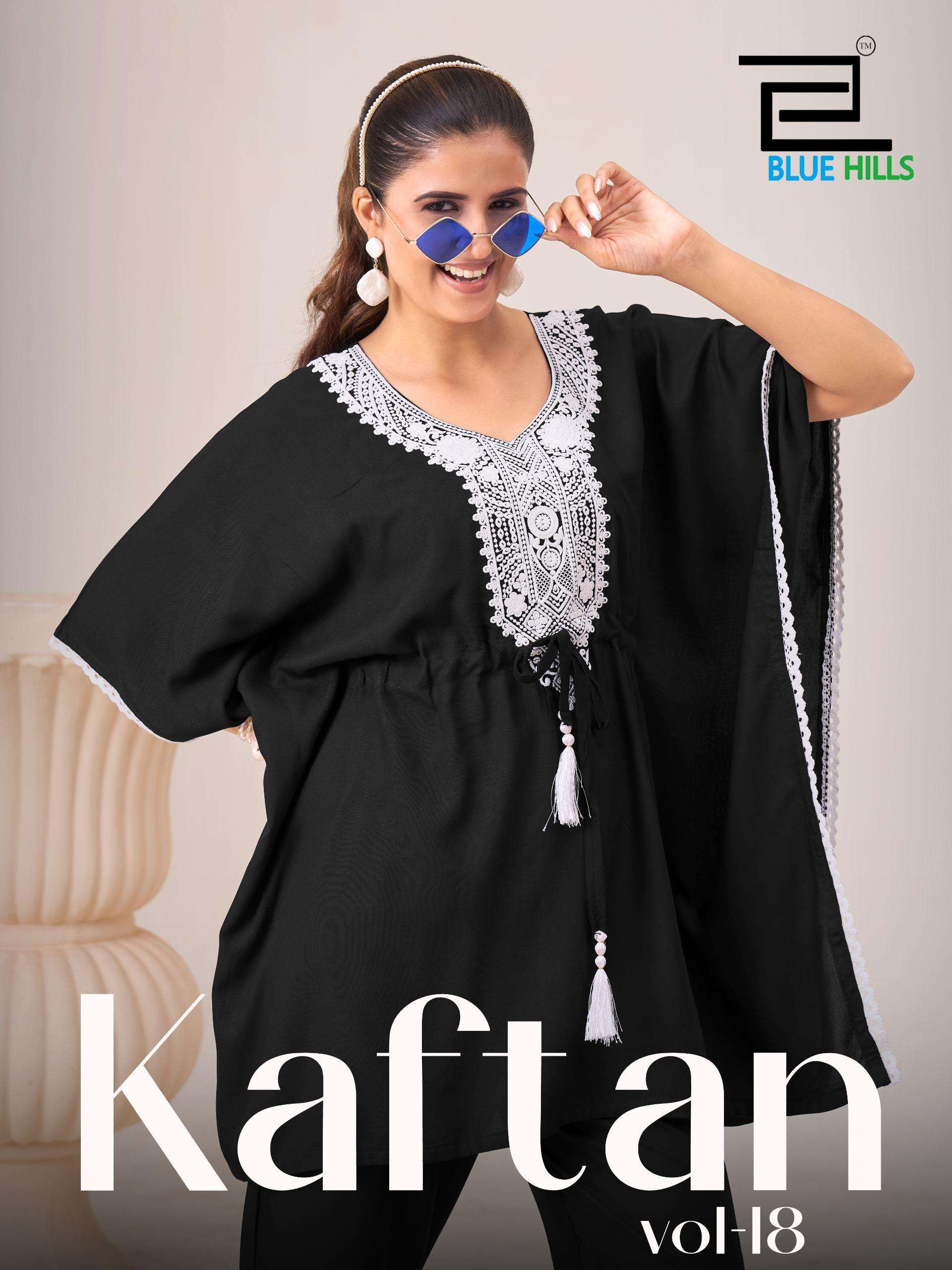 Kaftan vol 18 by Blue Hills  Kurti collection manufacturers surat 