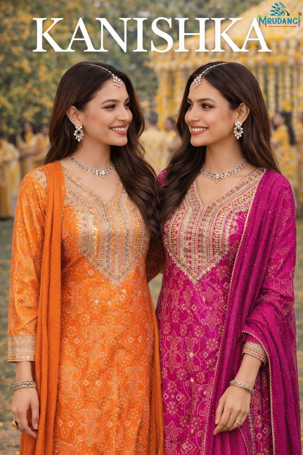 KANISHKA D NO 791  792 By MRUDANGI suit collection manufacturers surat 