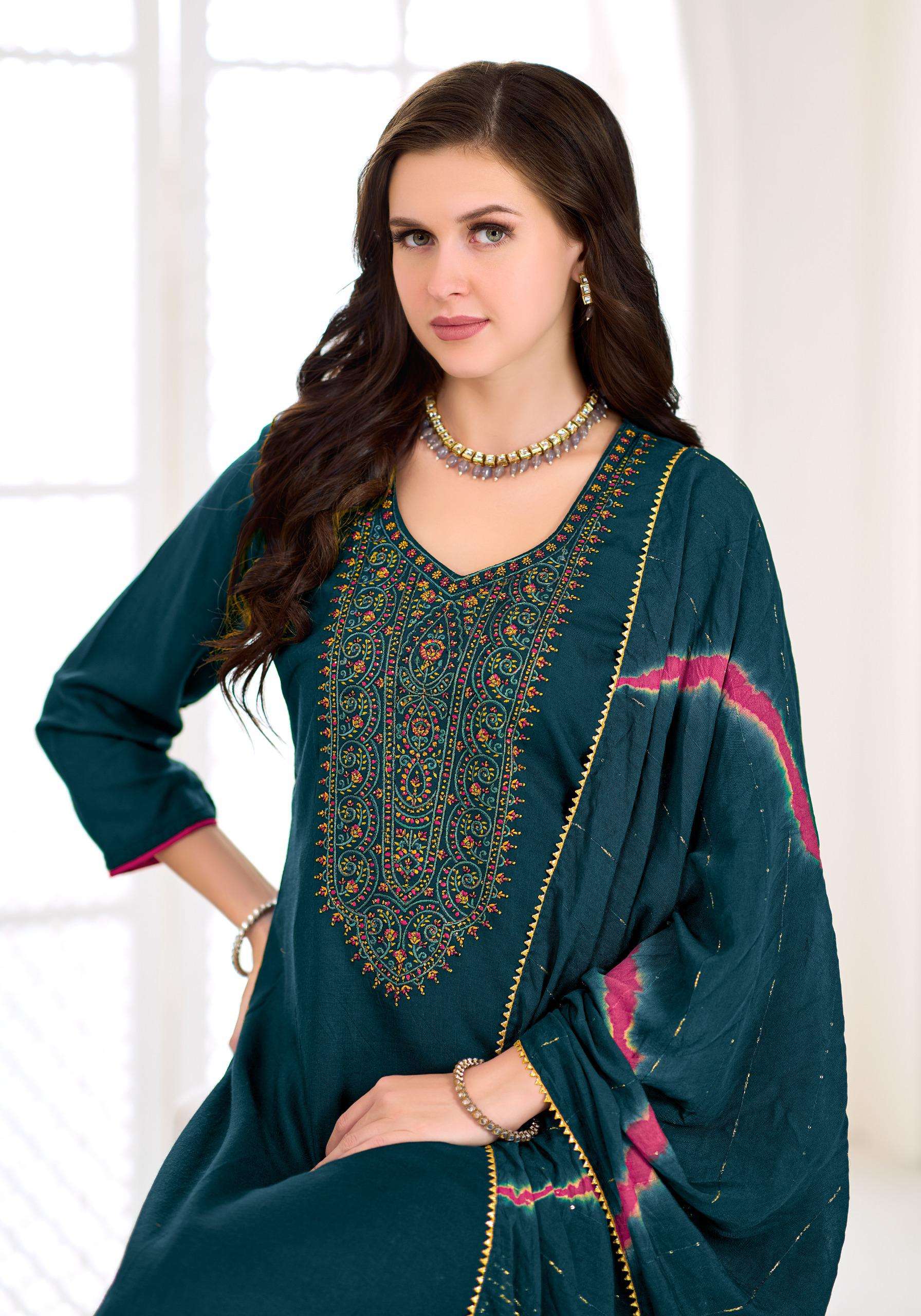 KINZA suit collection manufacturers surat