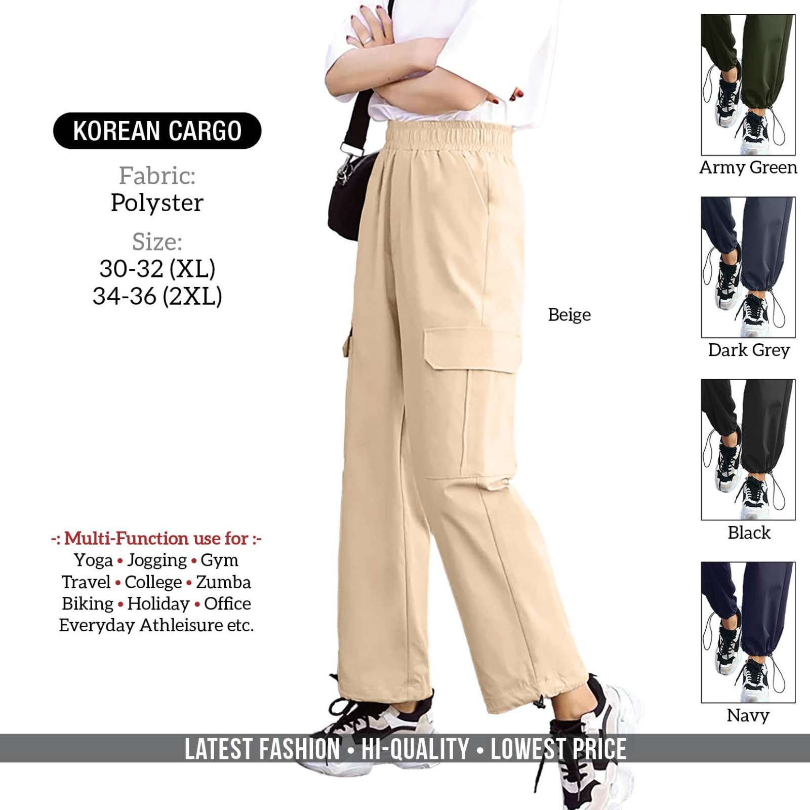 KOREAN CARGO pant collection manufacturers surat 