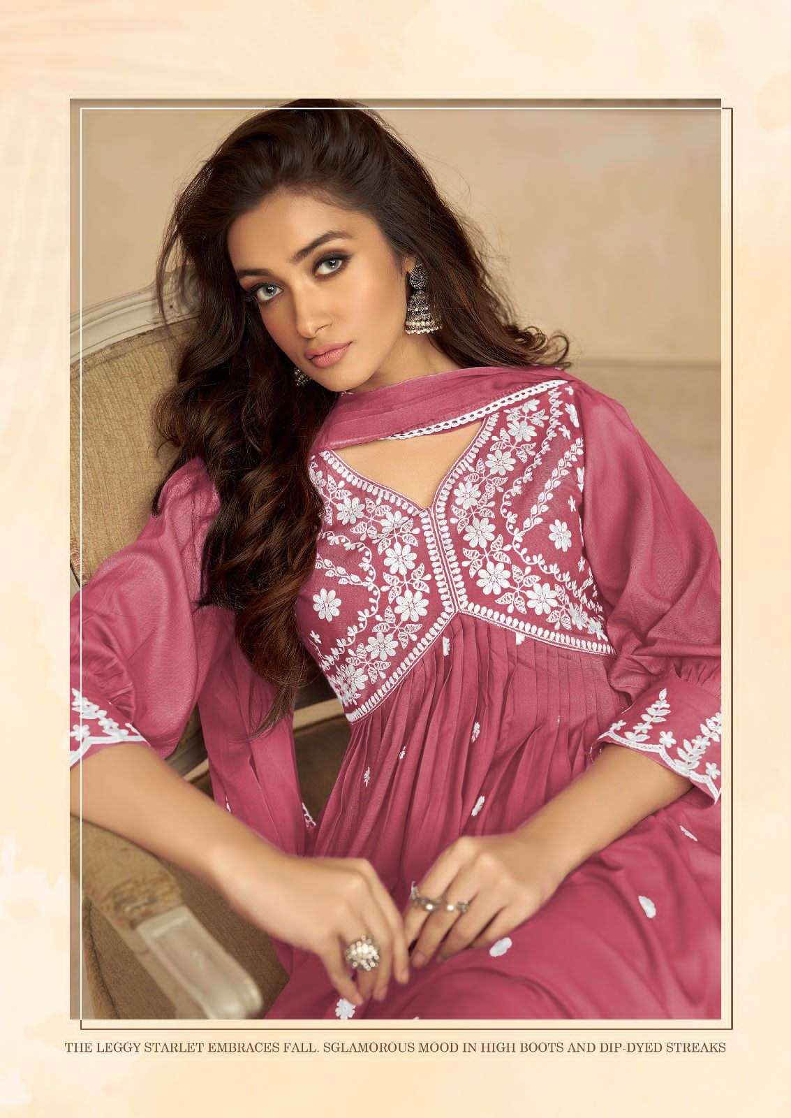 LAKHNAVI VOL 7 D NO 1041A To 1041D by Vamika  Kurti collection manufacturers surat 