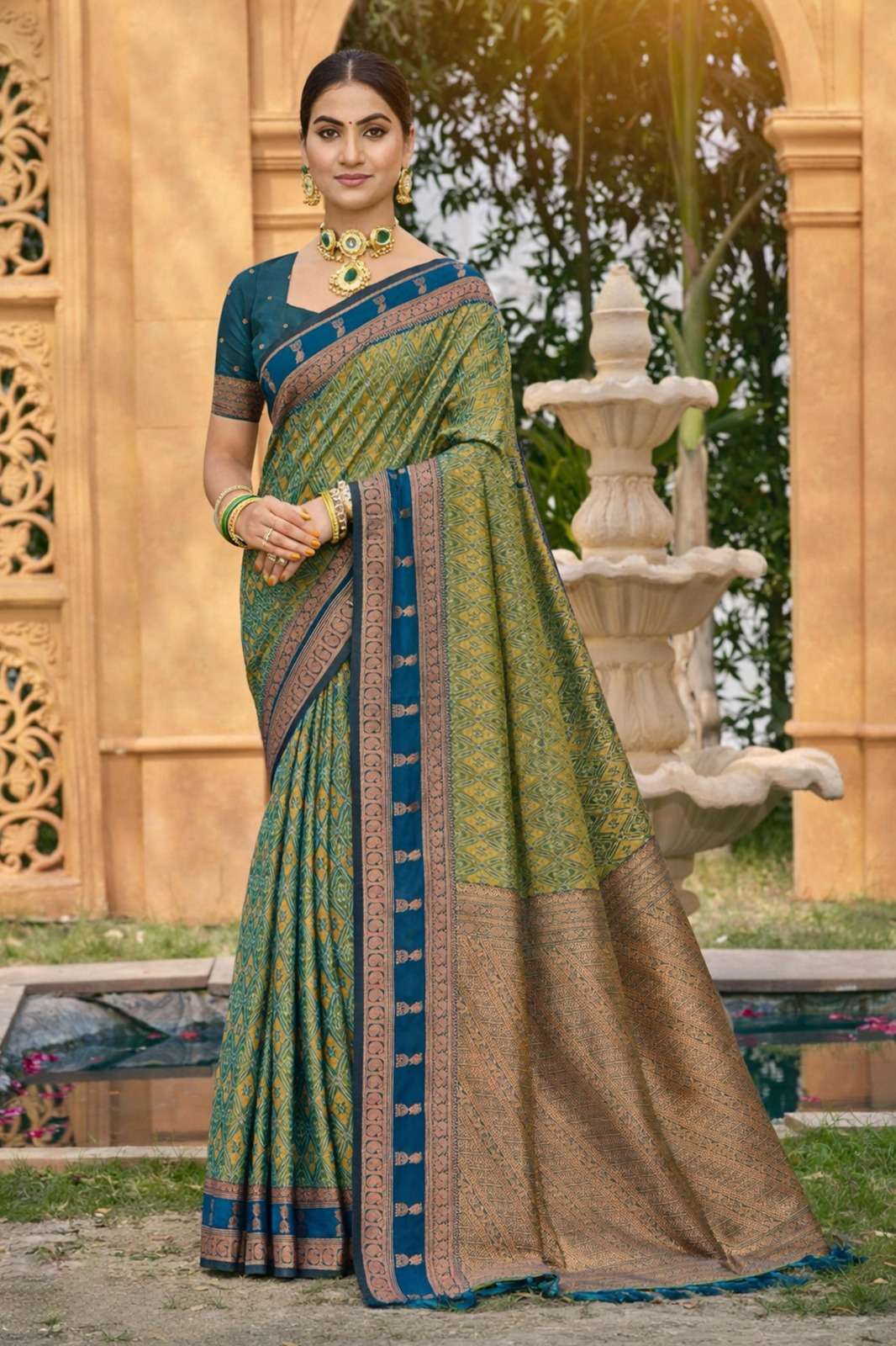 LAZREE SILK by Bunawat saree Collection manufacturer surat 