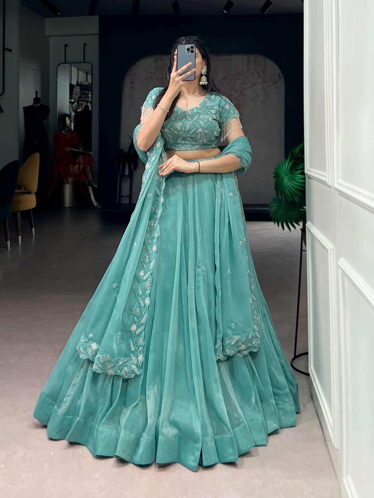 LNB1444SBL Lehenga Collection manufacturer surat 