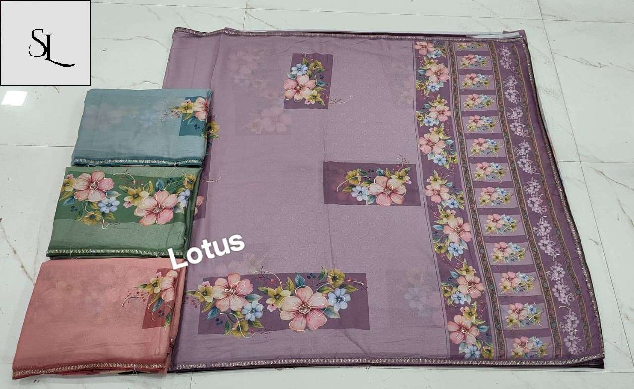 Lotus by SL saree Collection manufacturer surat 