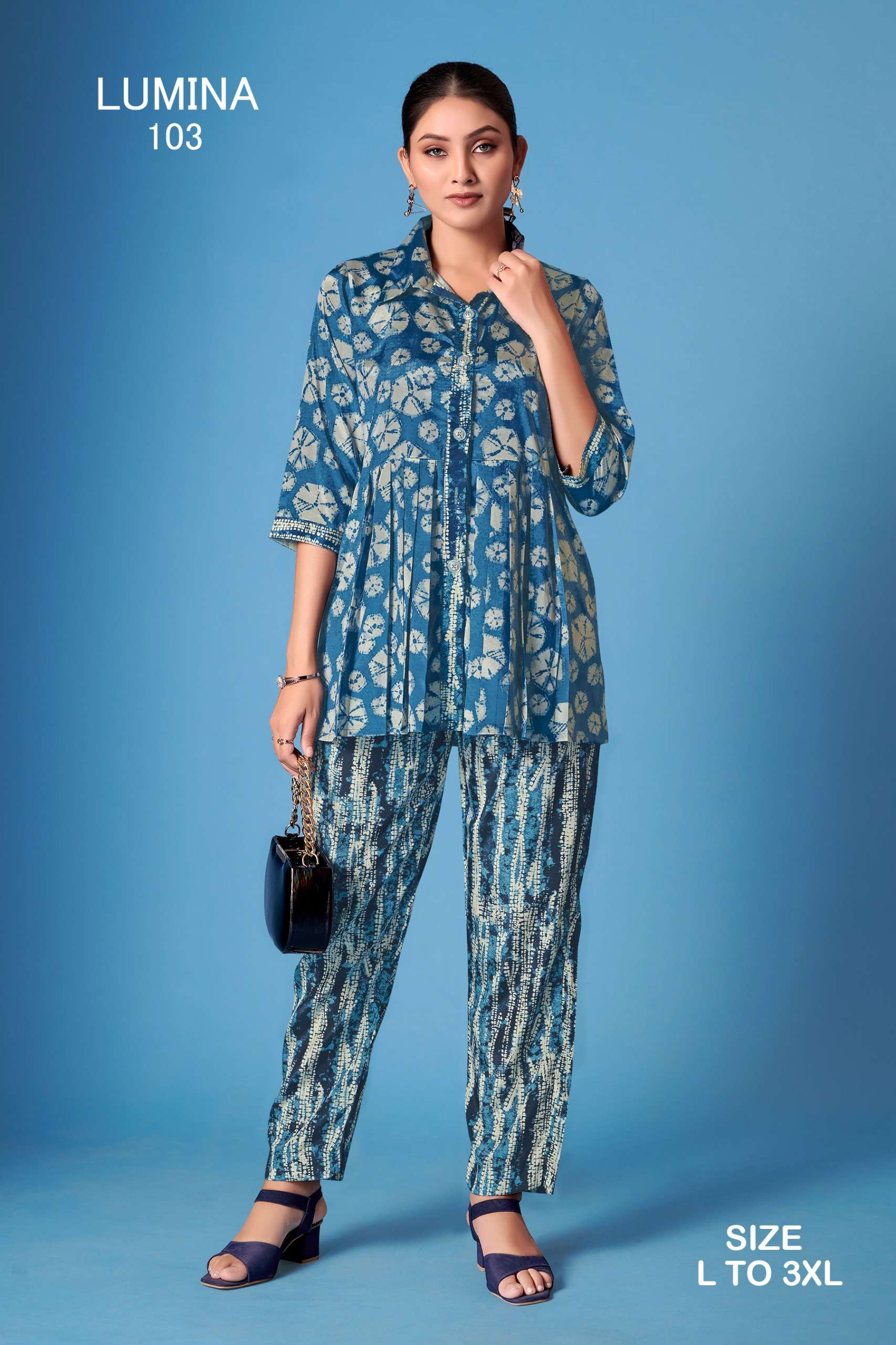 Lumina 1 Co Ord Set collection manufacturers surat 