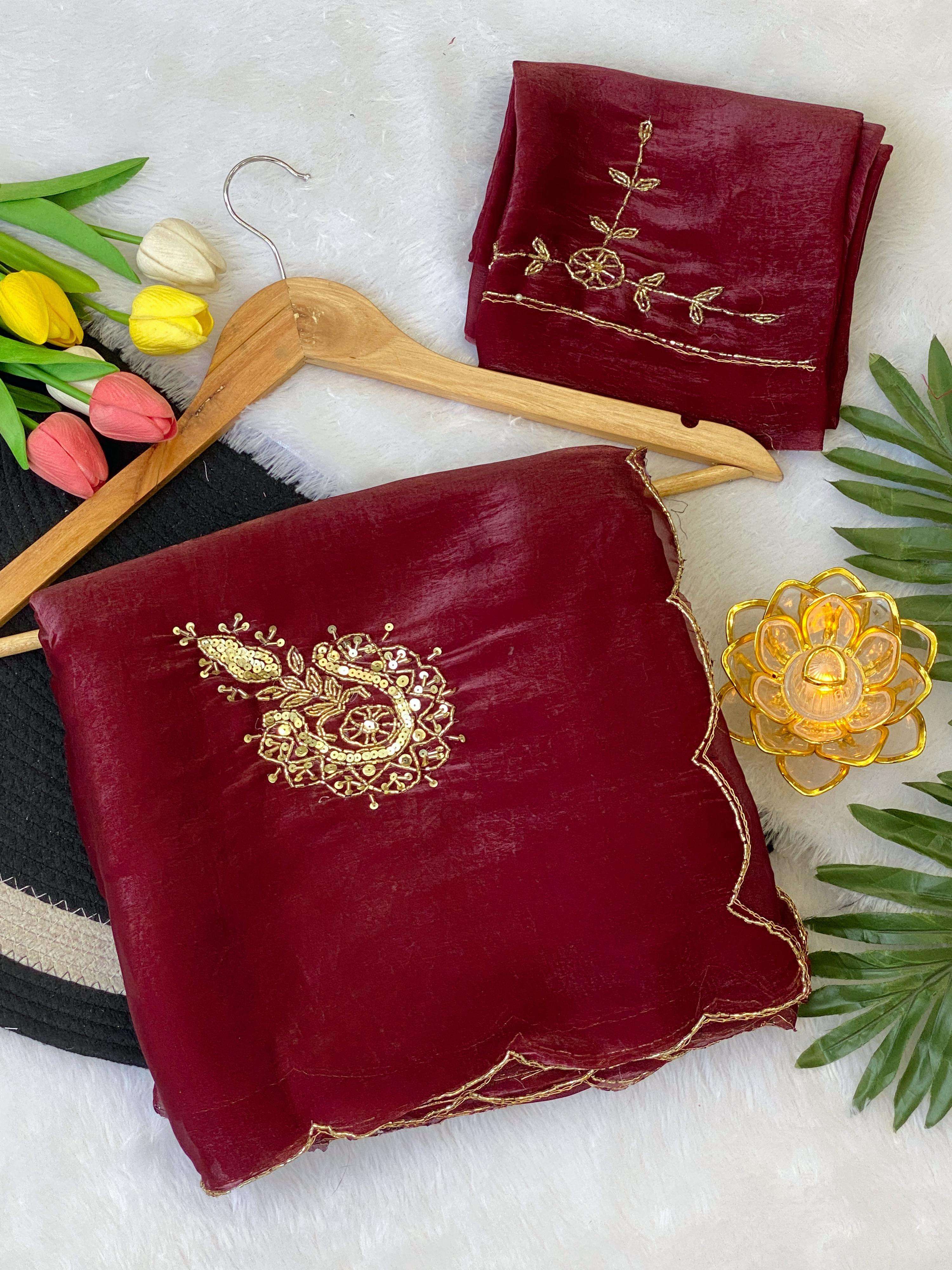 MAGIC JIMMMMY SATIN SILK SAREE collection manufacturers surat 