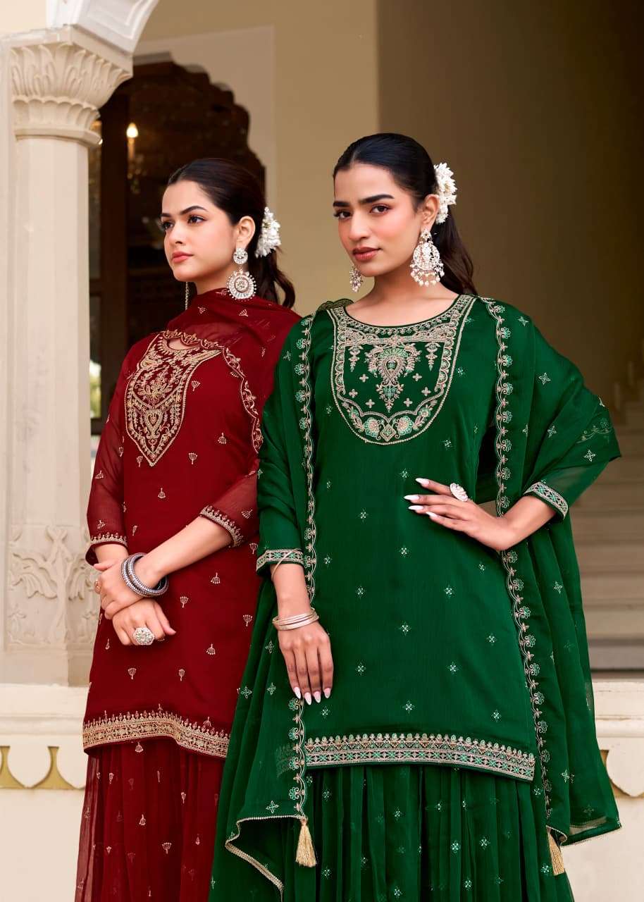 MANJARI VOL 02 by Rangoon kurti collection manufacturers surat 