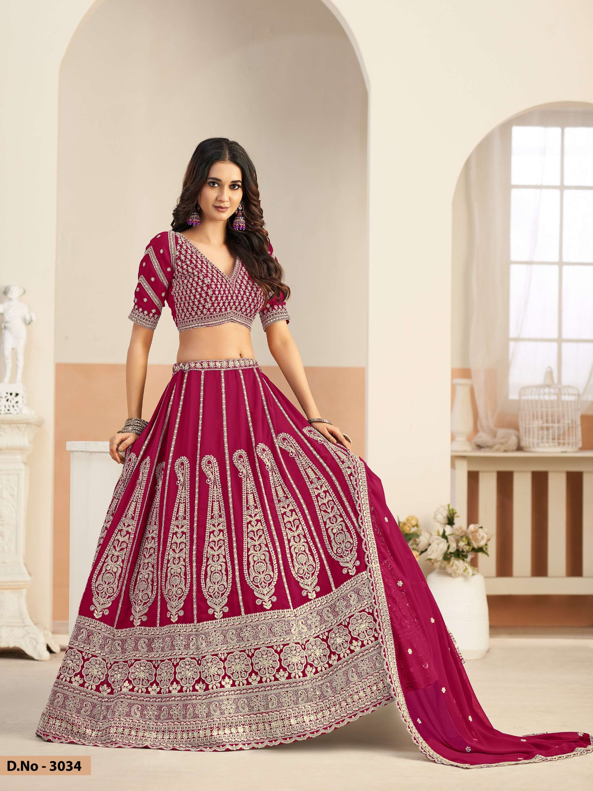 MEHVISH A VOL 33 Lehenga choli collection manufacturers surat 