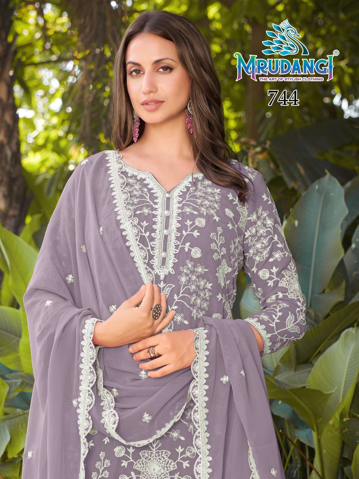 MISHIKA SERIES 742 TO 744 by MRUDANGI kurti collection manufacturers surat 