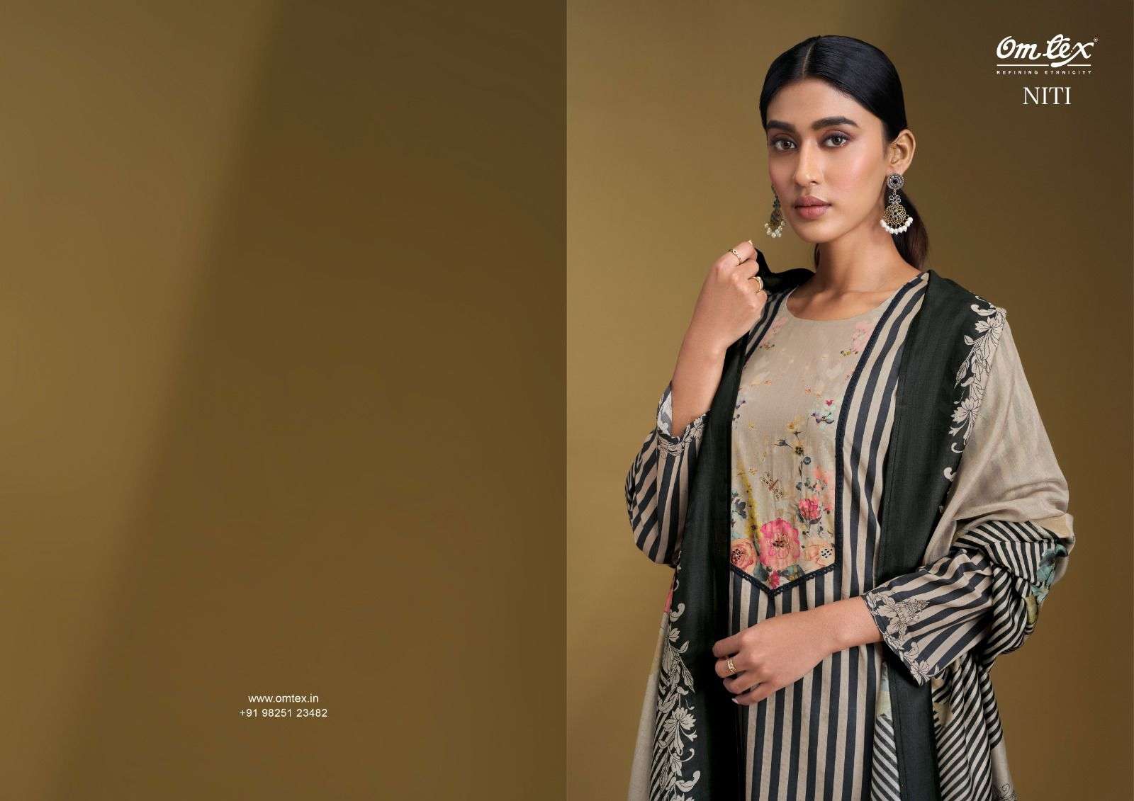 NITI 1  by OMTEX suit collection manufacturers surat 