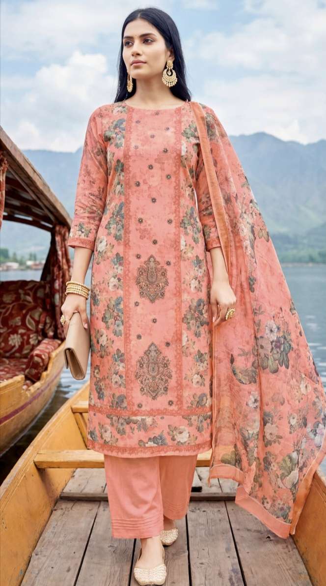 OMEGA 3684 by BIPSON PRINT suit collection manufacturers surat 