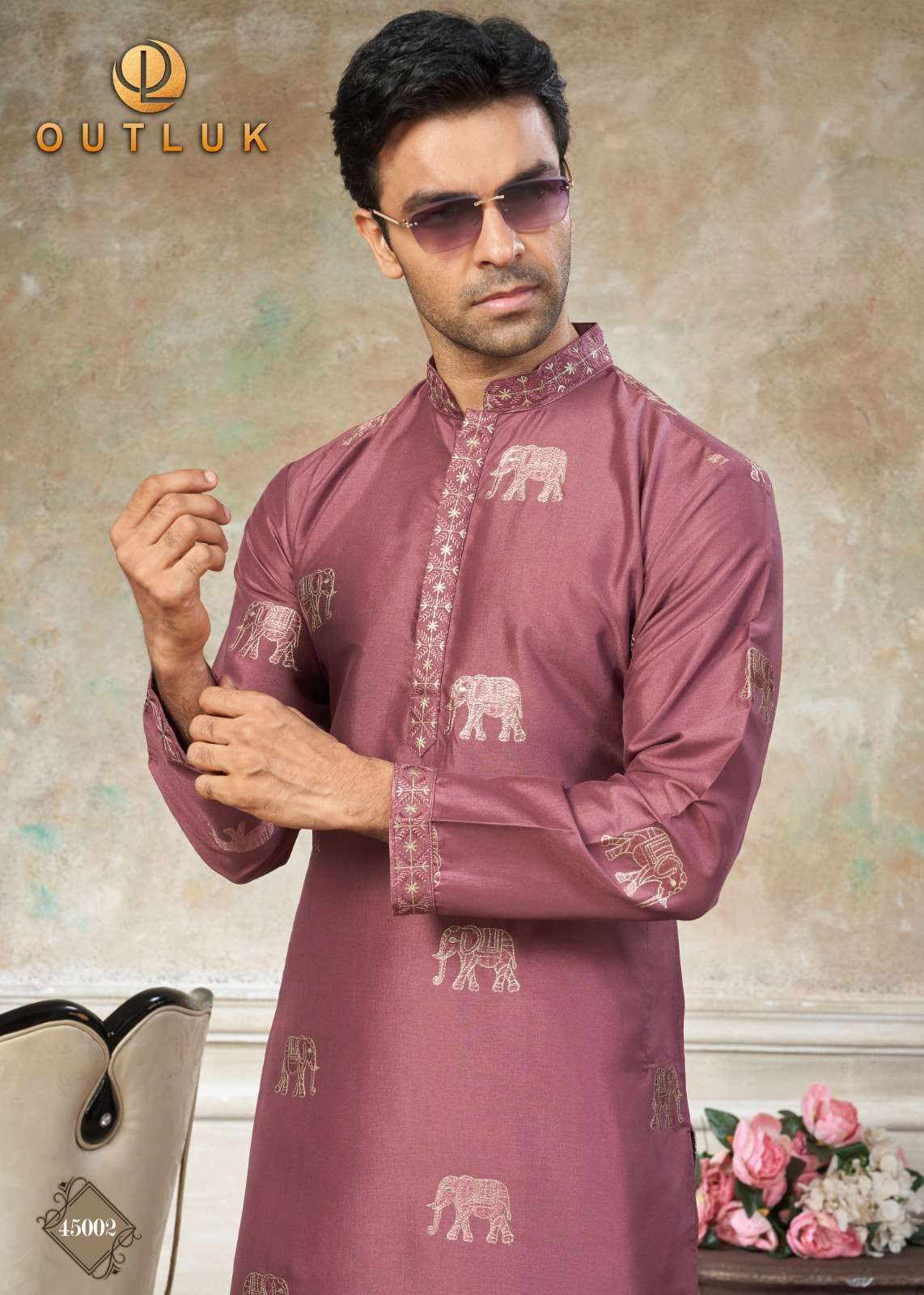 Outluk Wedding 45 Kurta collection manufacturers surat 