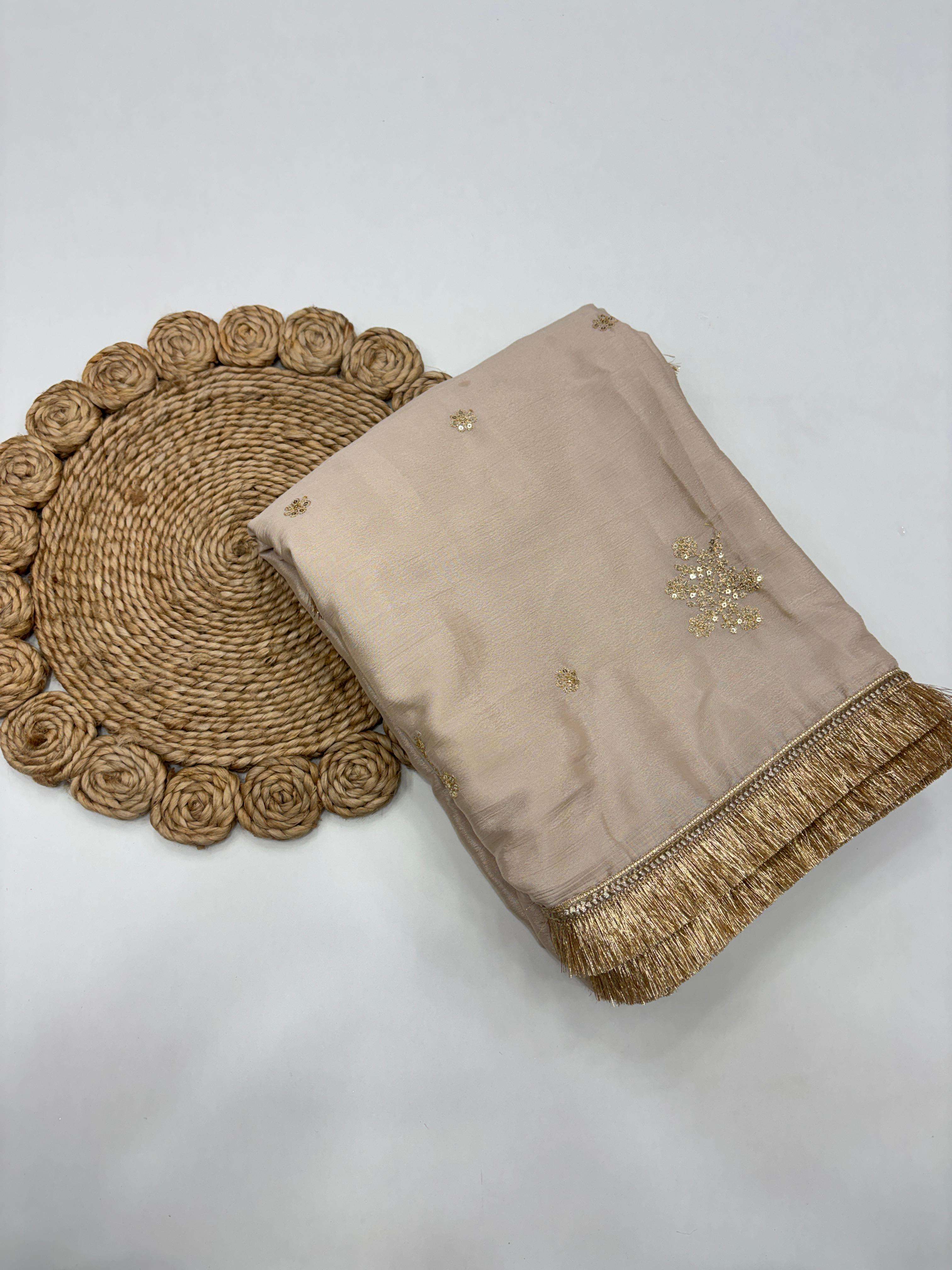 Pure Soft Chinon Silk  Saree Collection manufacturers surat 