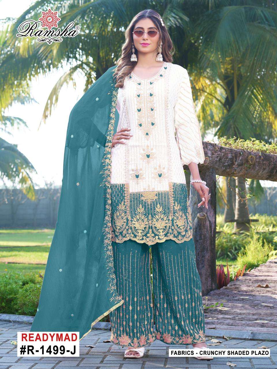 R 1499  Nx by RAMSHA Kurti collection manufacturers surat 