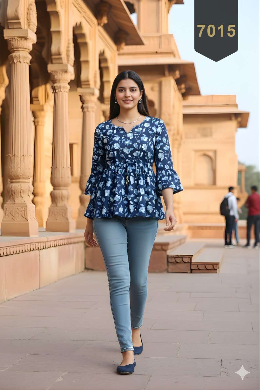 Rajnandini Short kurti collection manufacturers surat 