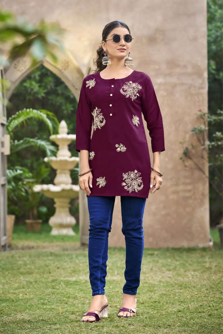 ROSE by TIPS  TOPS kurti collection manufacturers surat 