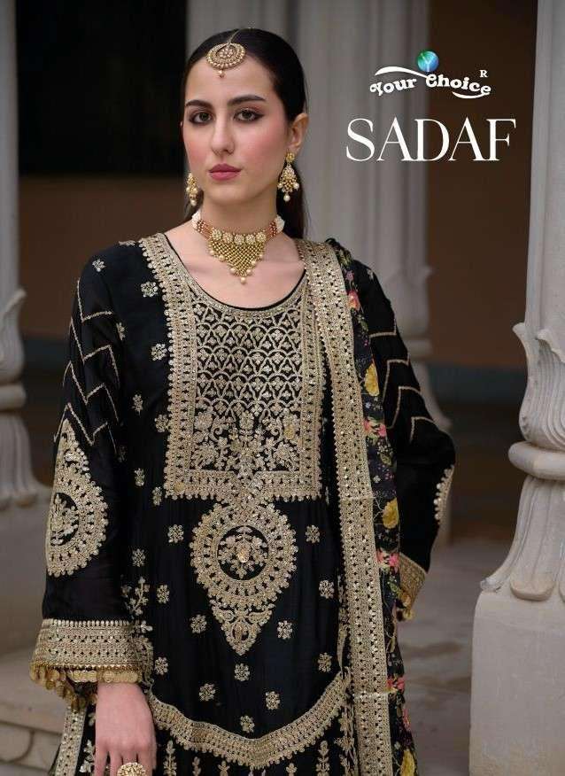 SADAF by Your choice suit collection manufacturers surat 