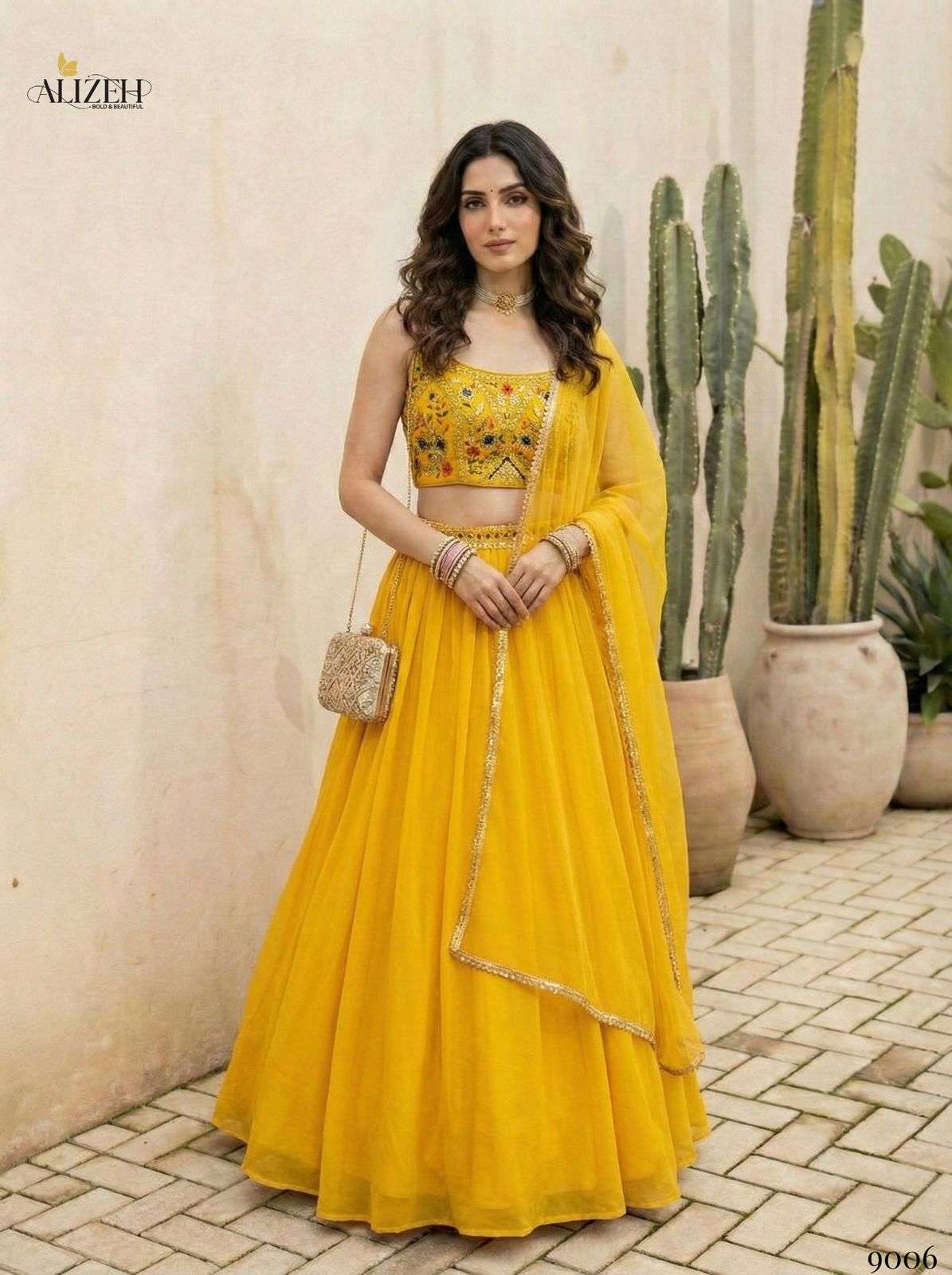 SERIES 9006 9007 by ALIZEH OFFICIAL Lehenga SERIES 9006 9007 by ALIZEH OFFICIAL Lehenga choli collec...