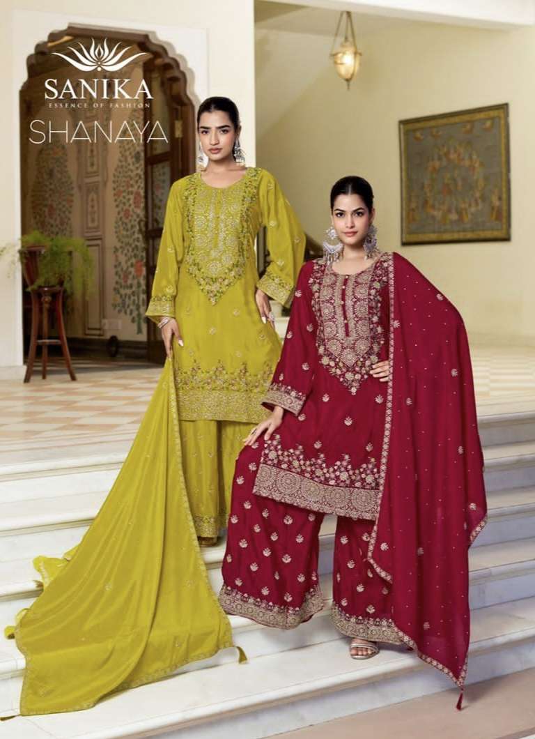 SHANAYA by SANIKA FASHION suit collection manufacturers surat 