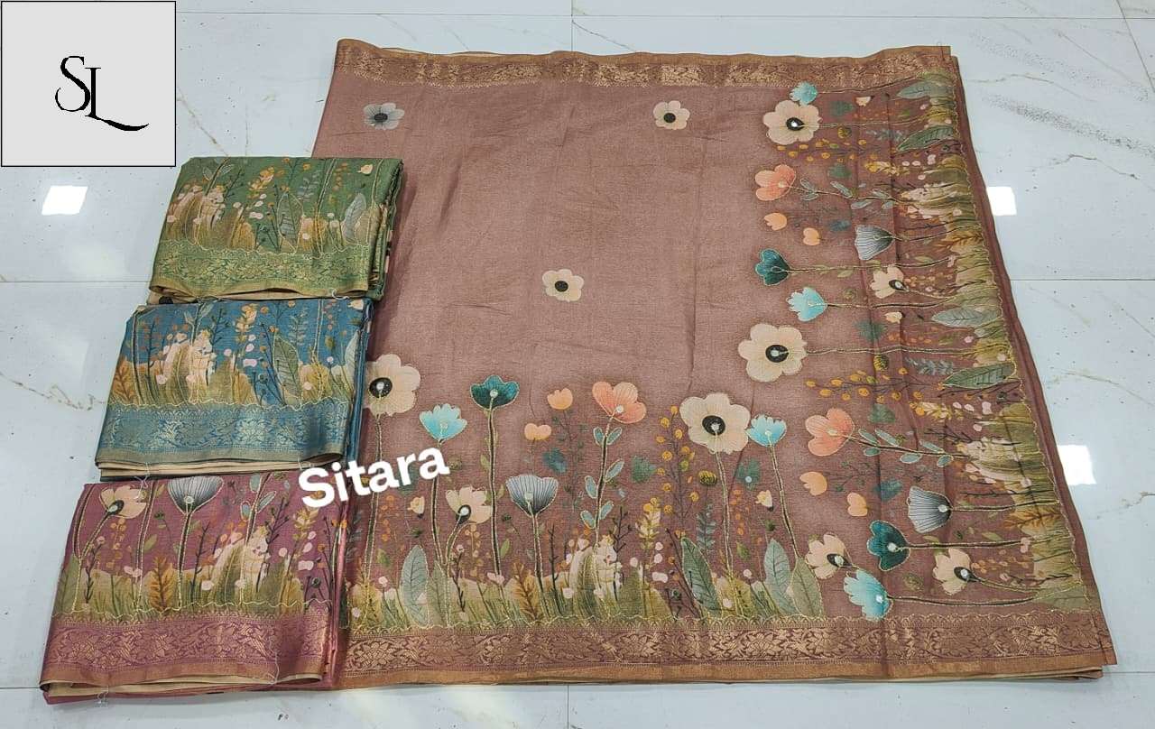 Sitara 3 by SL saree Collection manufacturer surat 