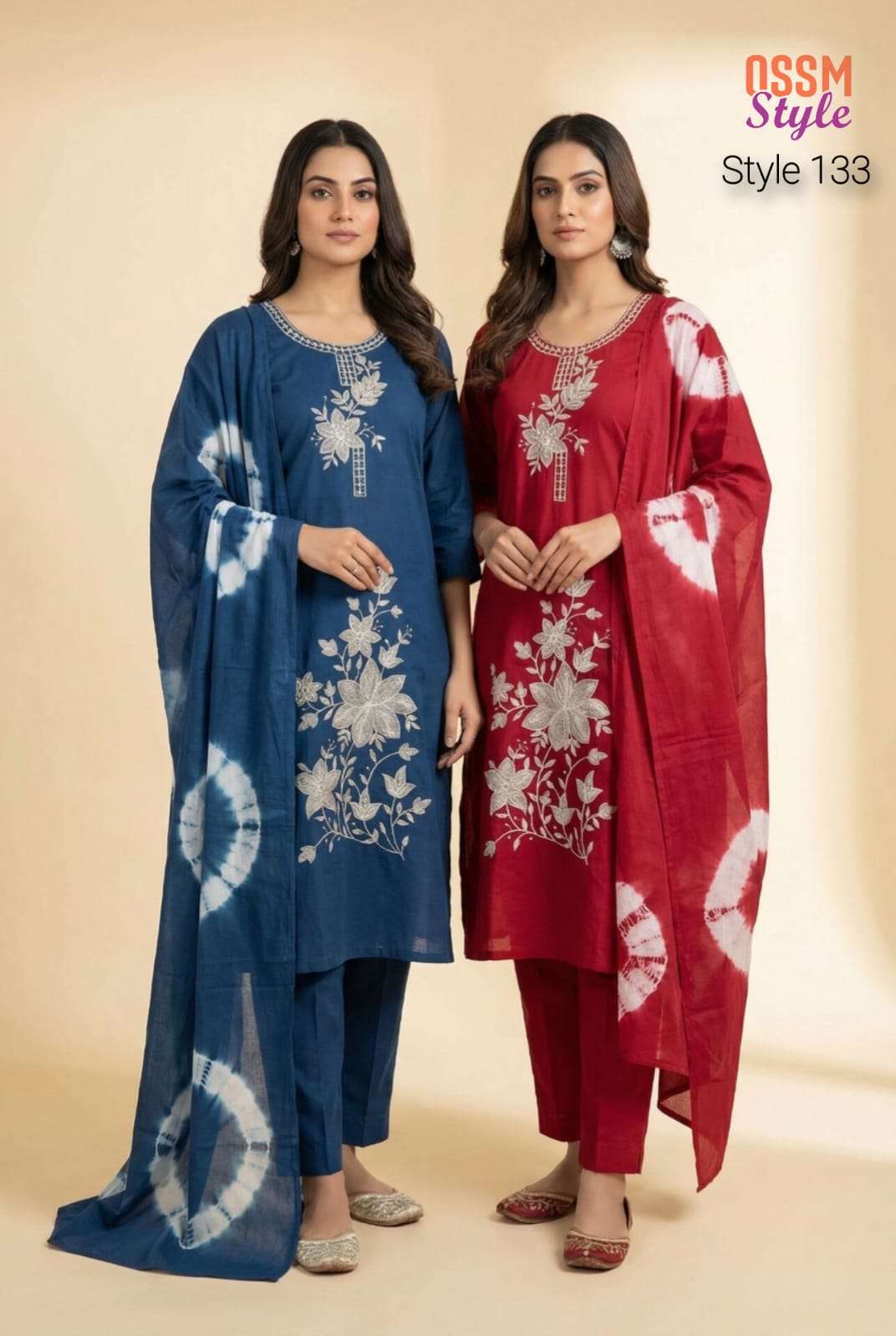 Style no133 and 134 kurti collection manufacturers surat 