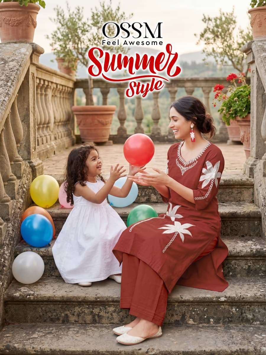 SUMMER STYLE by OSSM Cord set collection manufacturers surat 